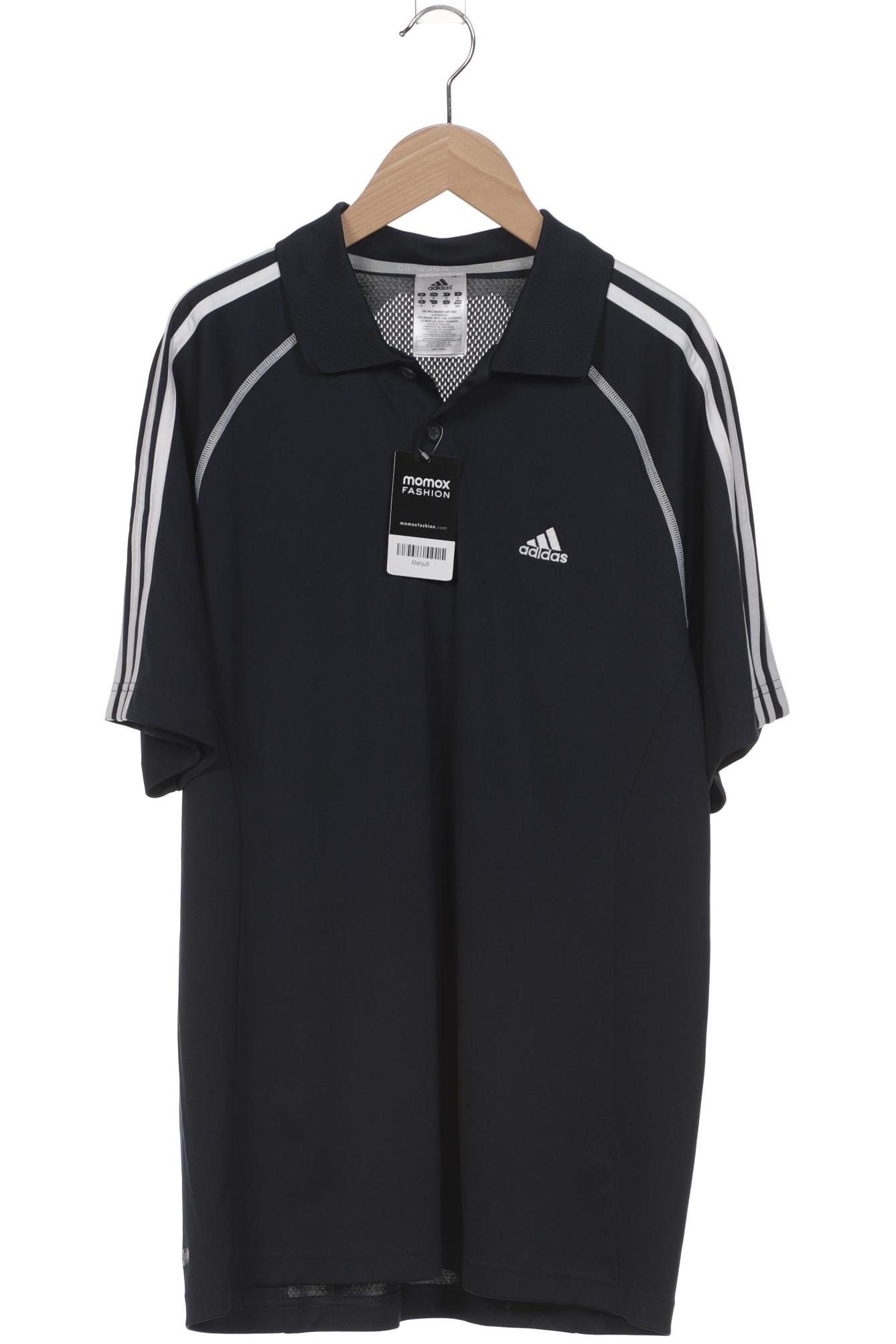 

adidas Herren Poloshirt, marineblau, Gr. 48