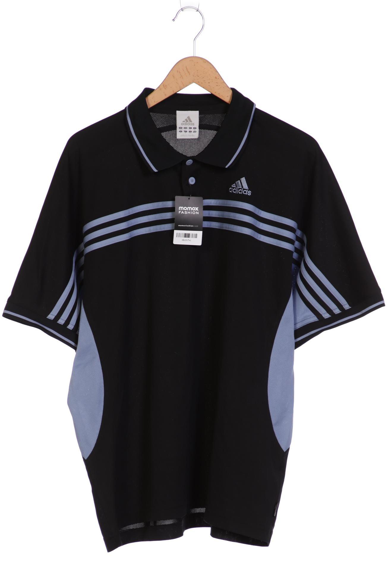 

adidas Herren Poloshirt, schwarz, Gr. 56