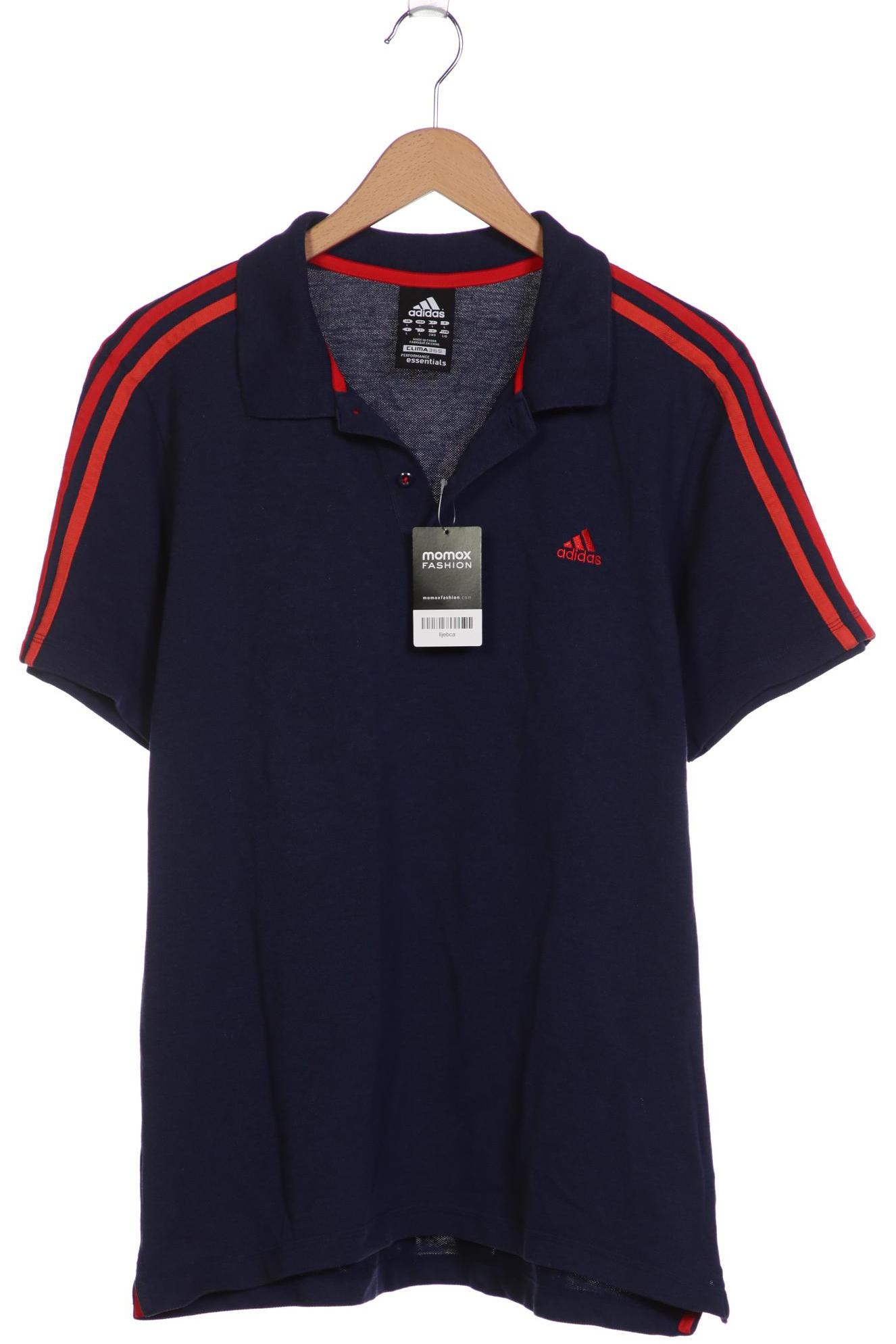 

adidas Herren Poloshirt, marineblau, Gr. 52