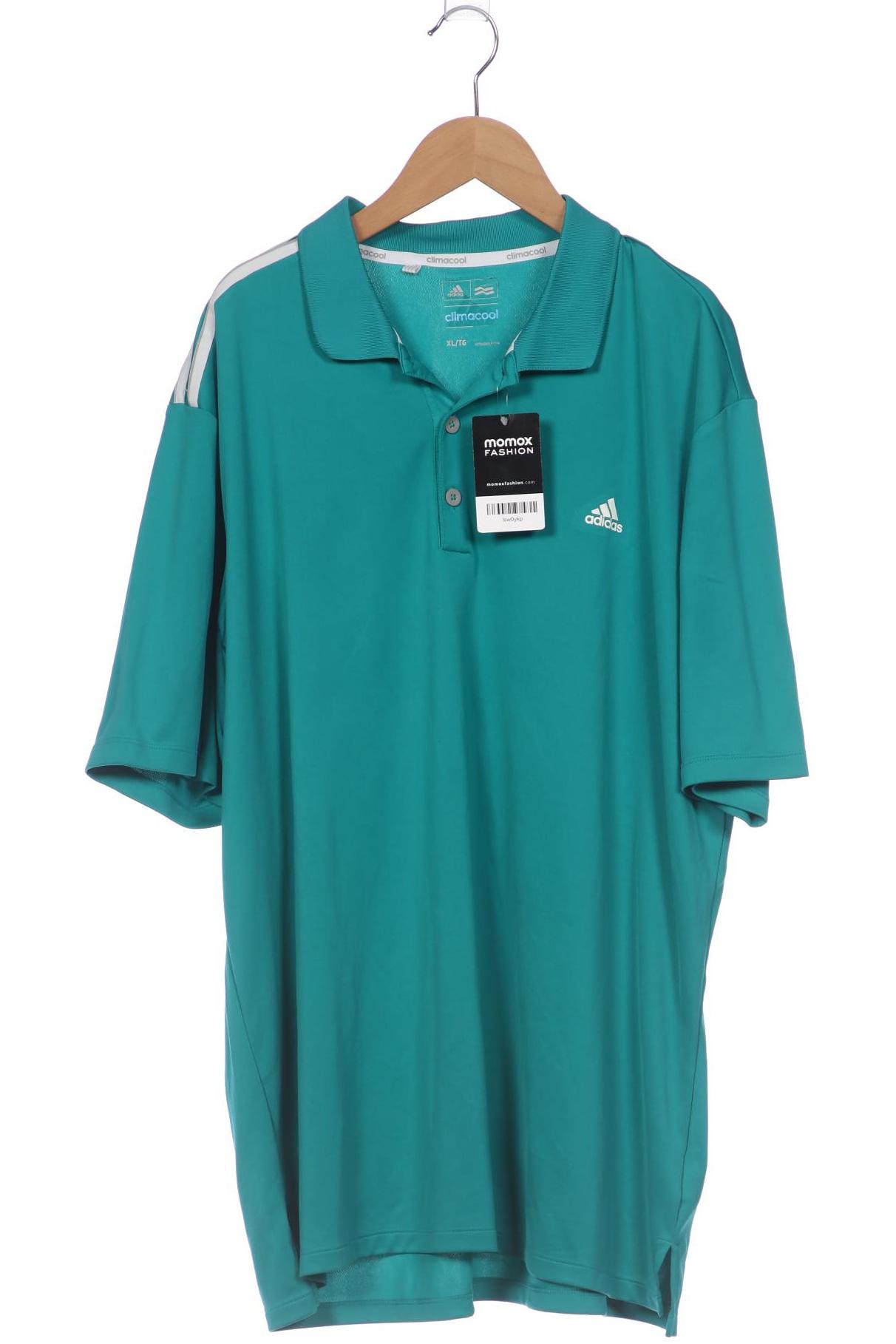

adidas Herren Poloshirt, türkis, Gr. 54