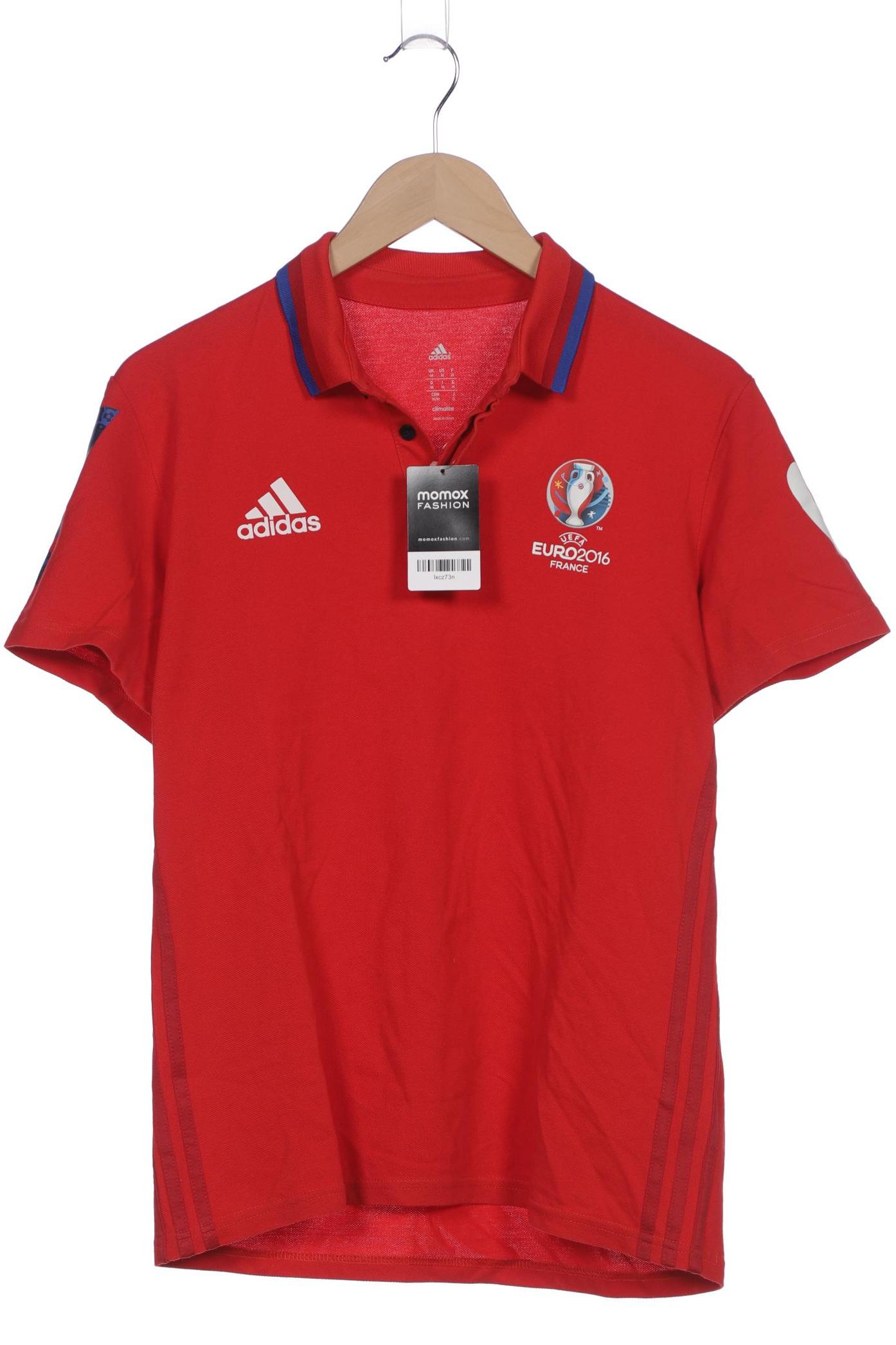 

adidas Herren Poloshirt, rot, Gr. 48