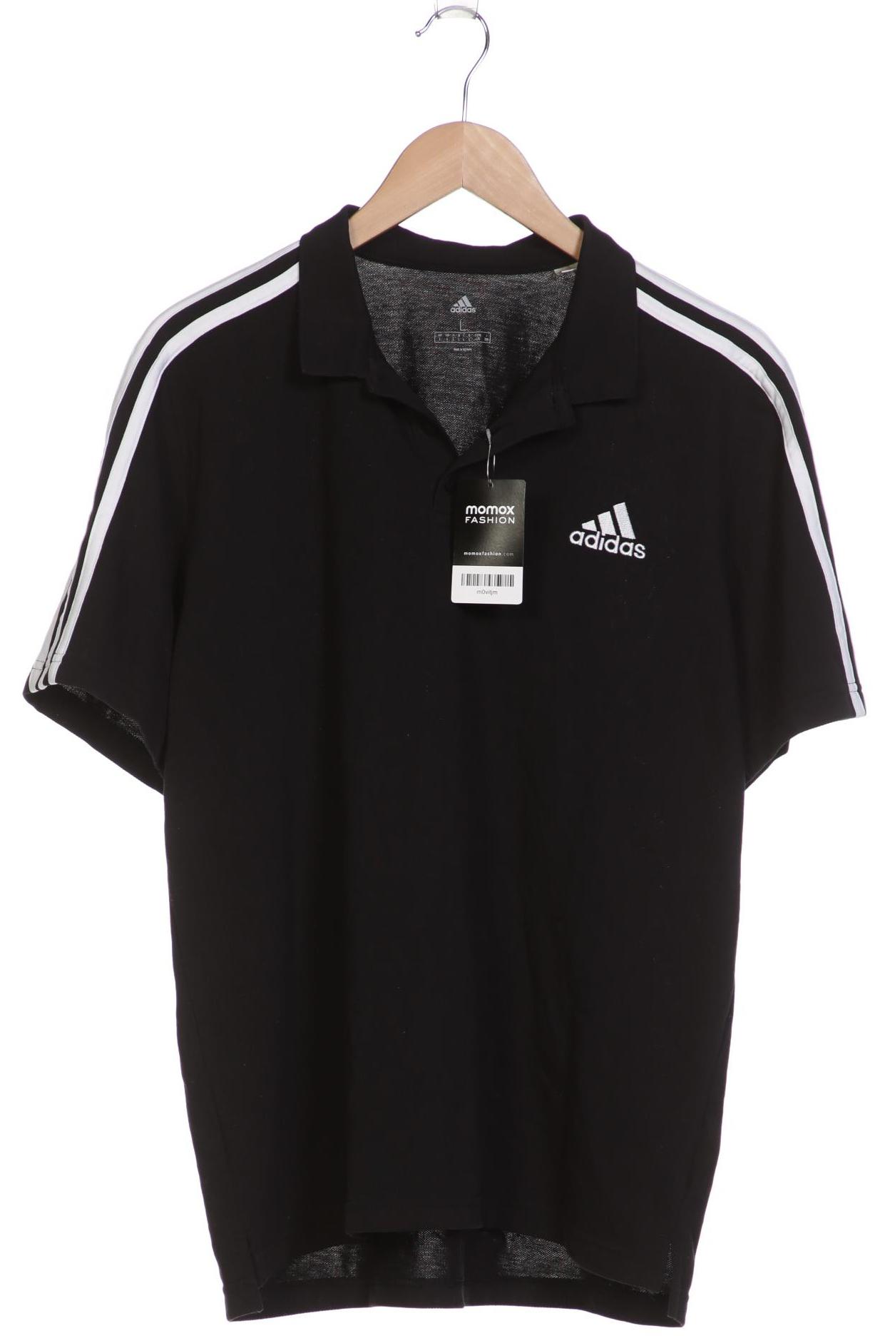 

adidas Herren Poloshirt, schwarz, Gr. 52