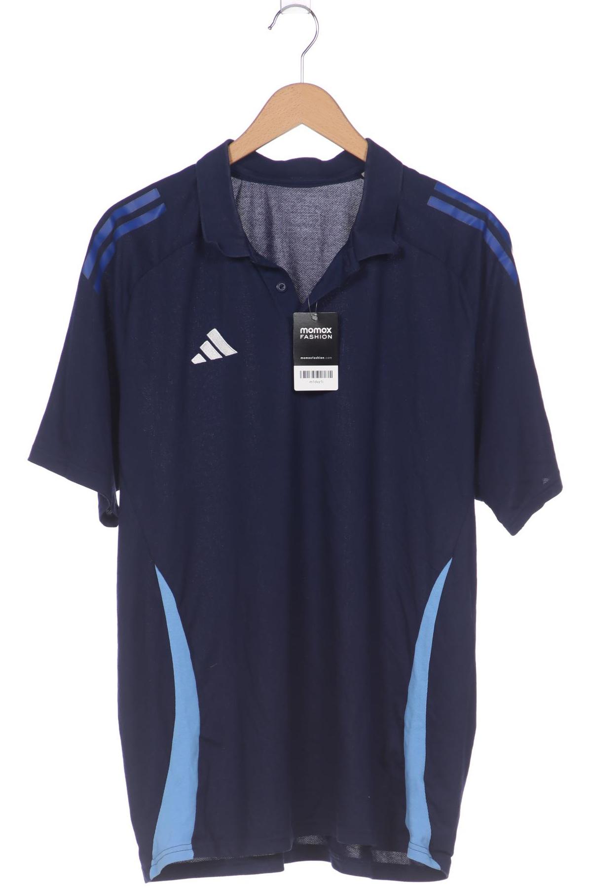 

adidas Herren Poloshirt, marineblau, Gr. 54