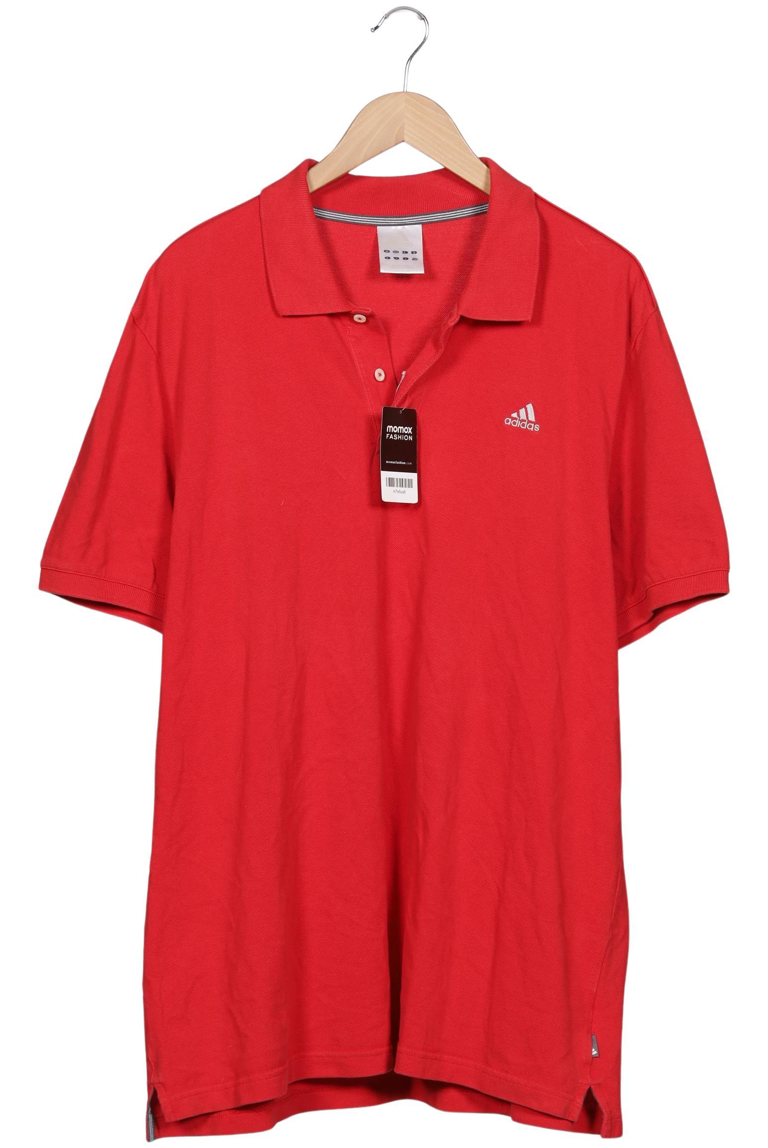 

adidas Herren Poloshirt, rot, Gr. 56