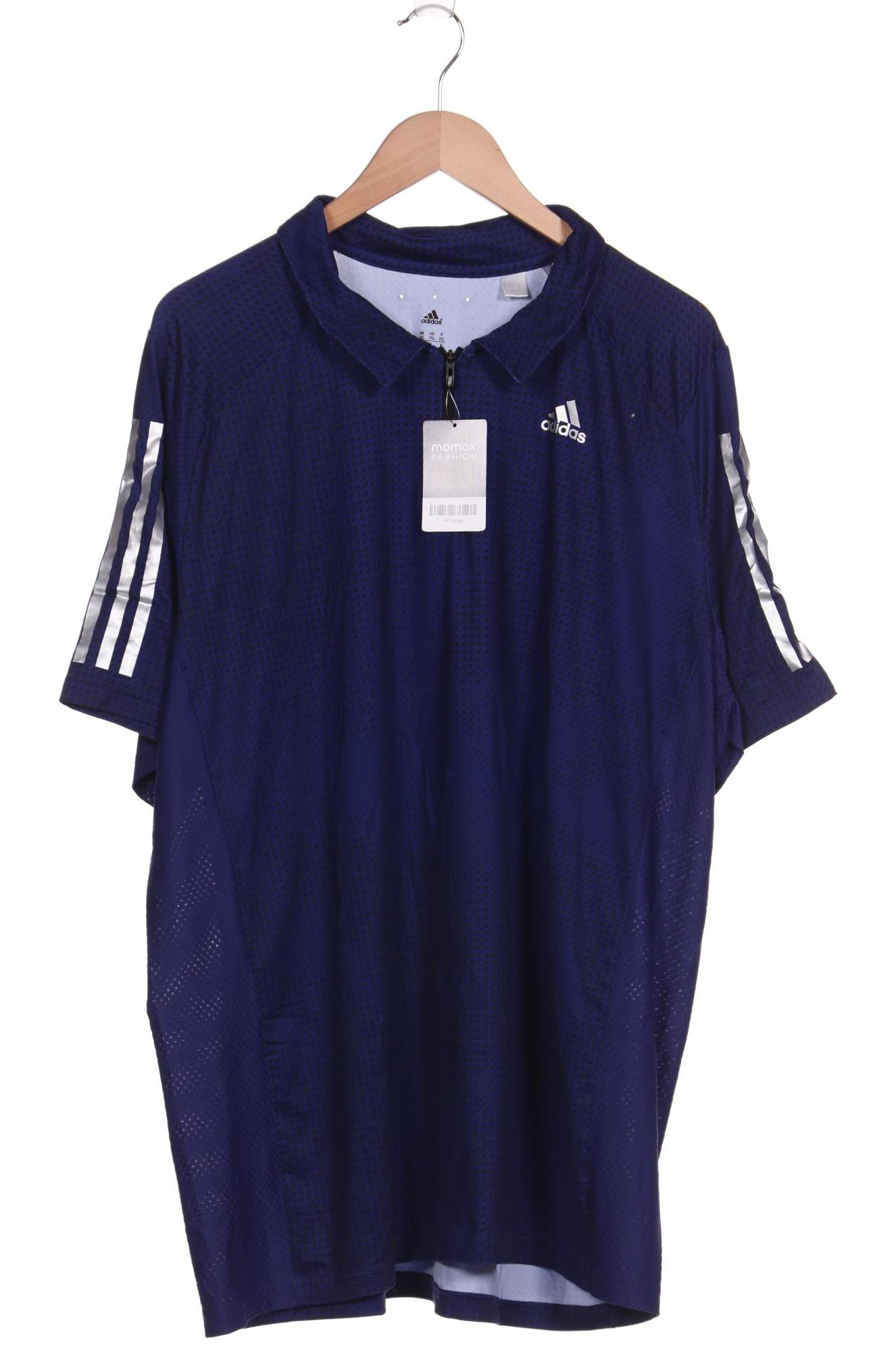 

adidas Herren Poloshirt, marineblau, Gr. 56