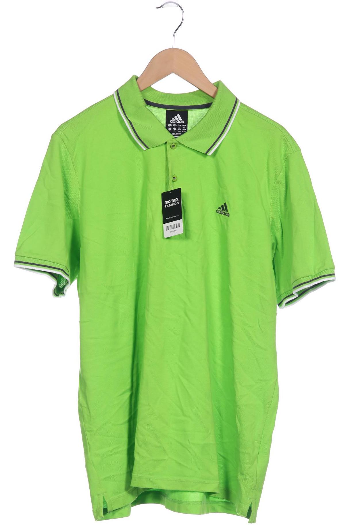 

adidas Herren Poloshirt, hellgrün, Gr. 54