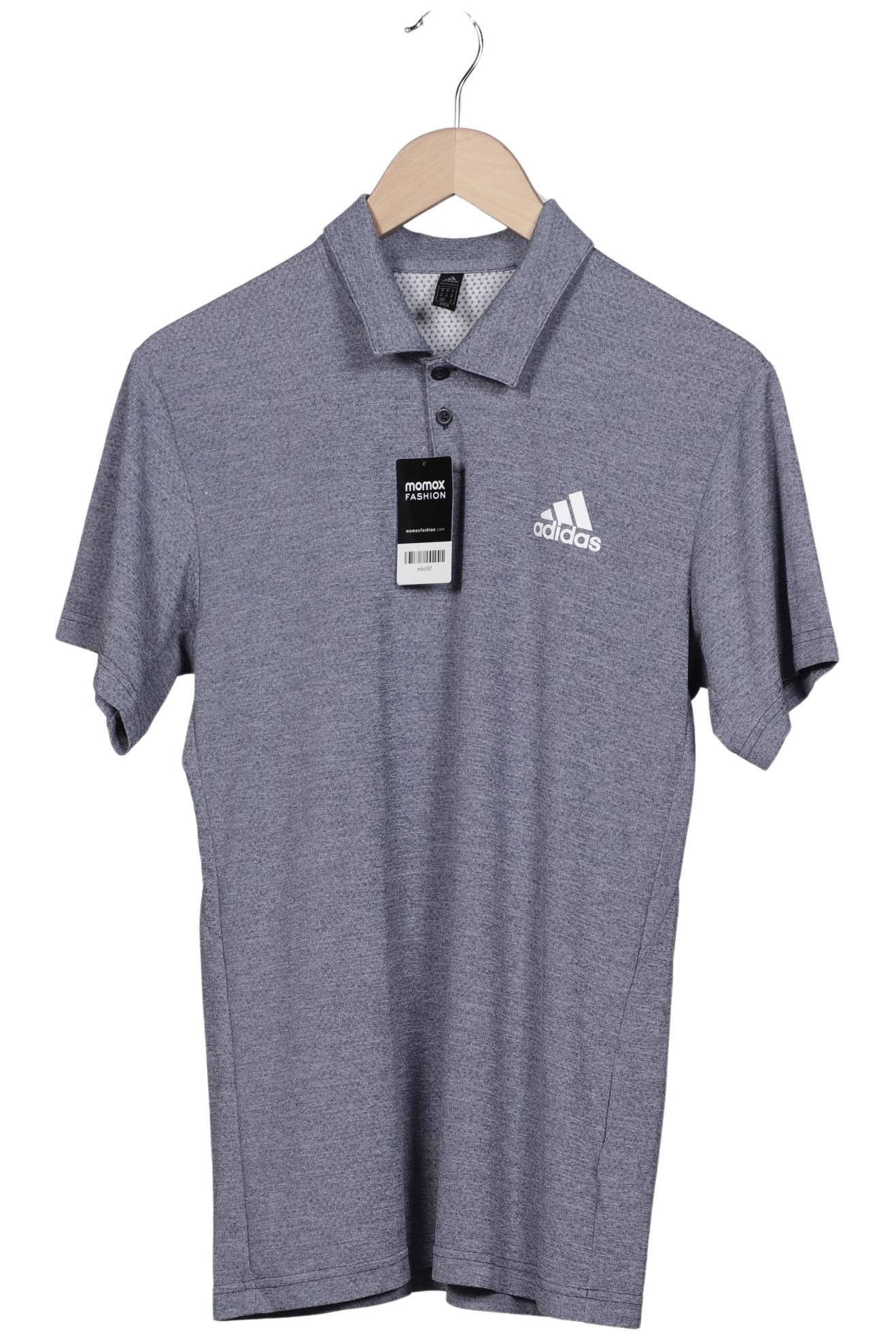 

adidas Herren Poloshirt, blau, Gr. 48