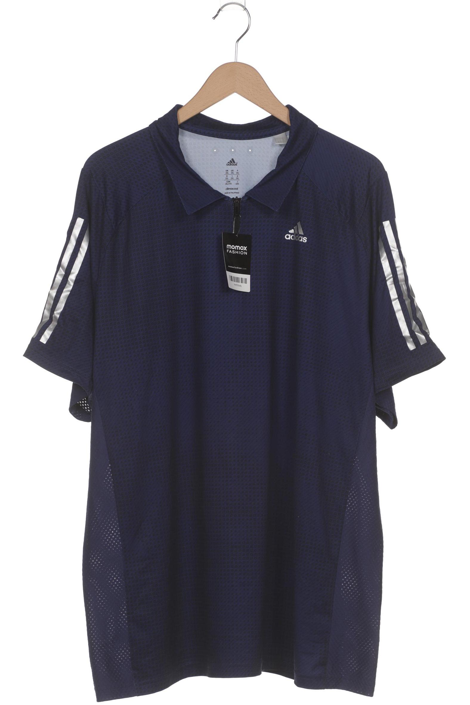 

adidas Herren Poloshirt, marineblau, Gr. 56