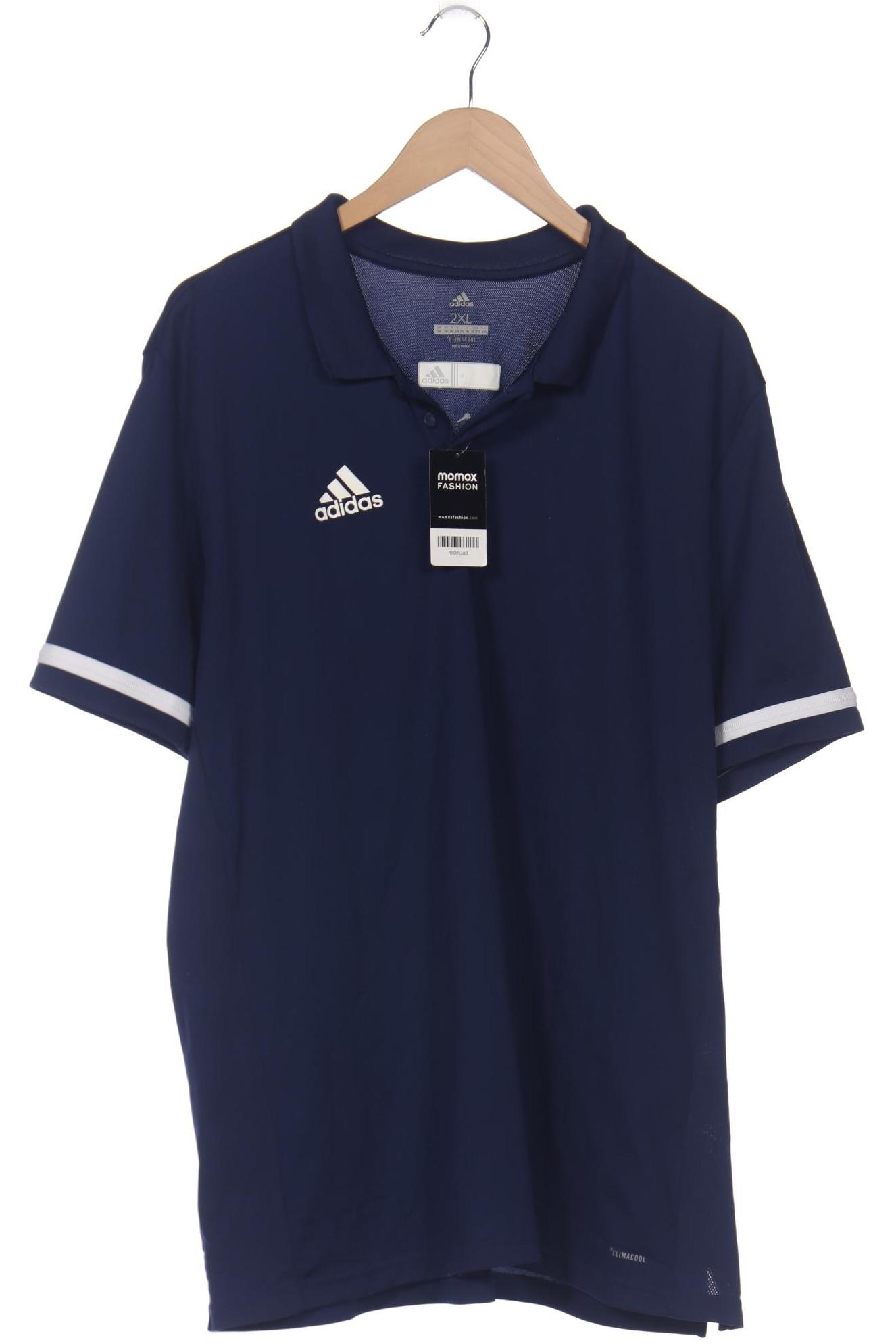 

adidas Herren Poloshirt, marineblau, Gr. 56
