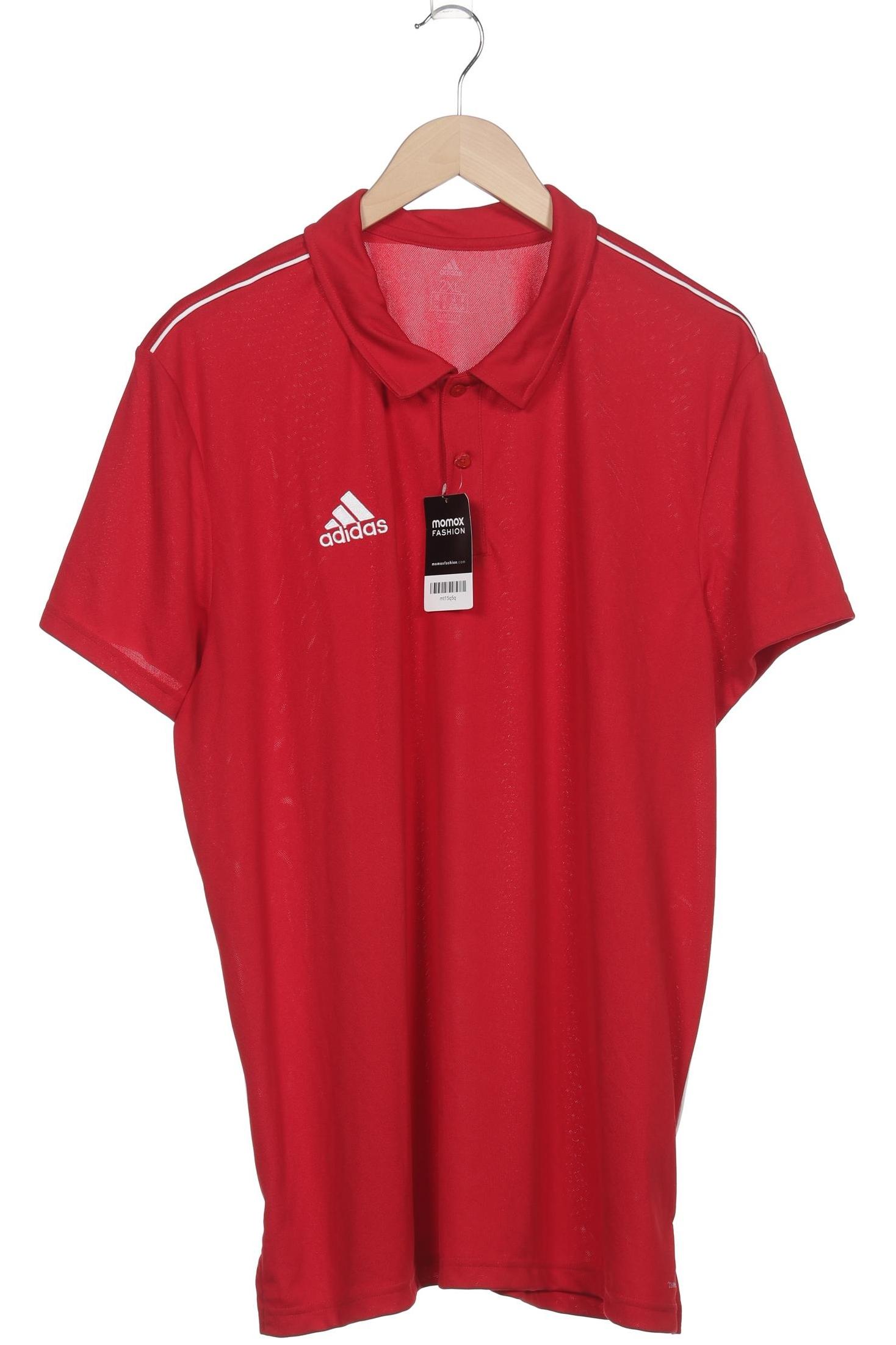 

adidas Herren Poloshirt, rot, Gr. 56