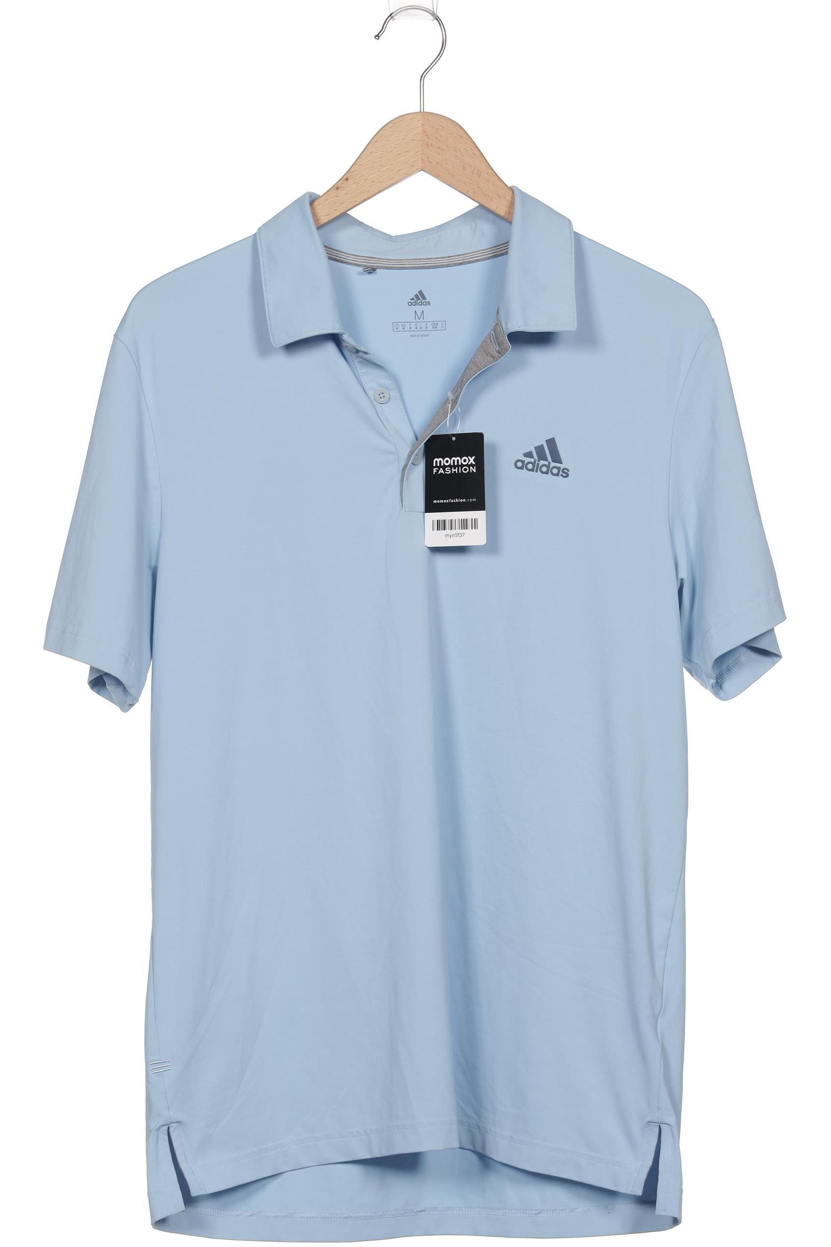 

adidas Herren Poloshirt, hellblau, Gr. 48