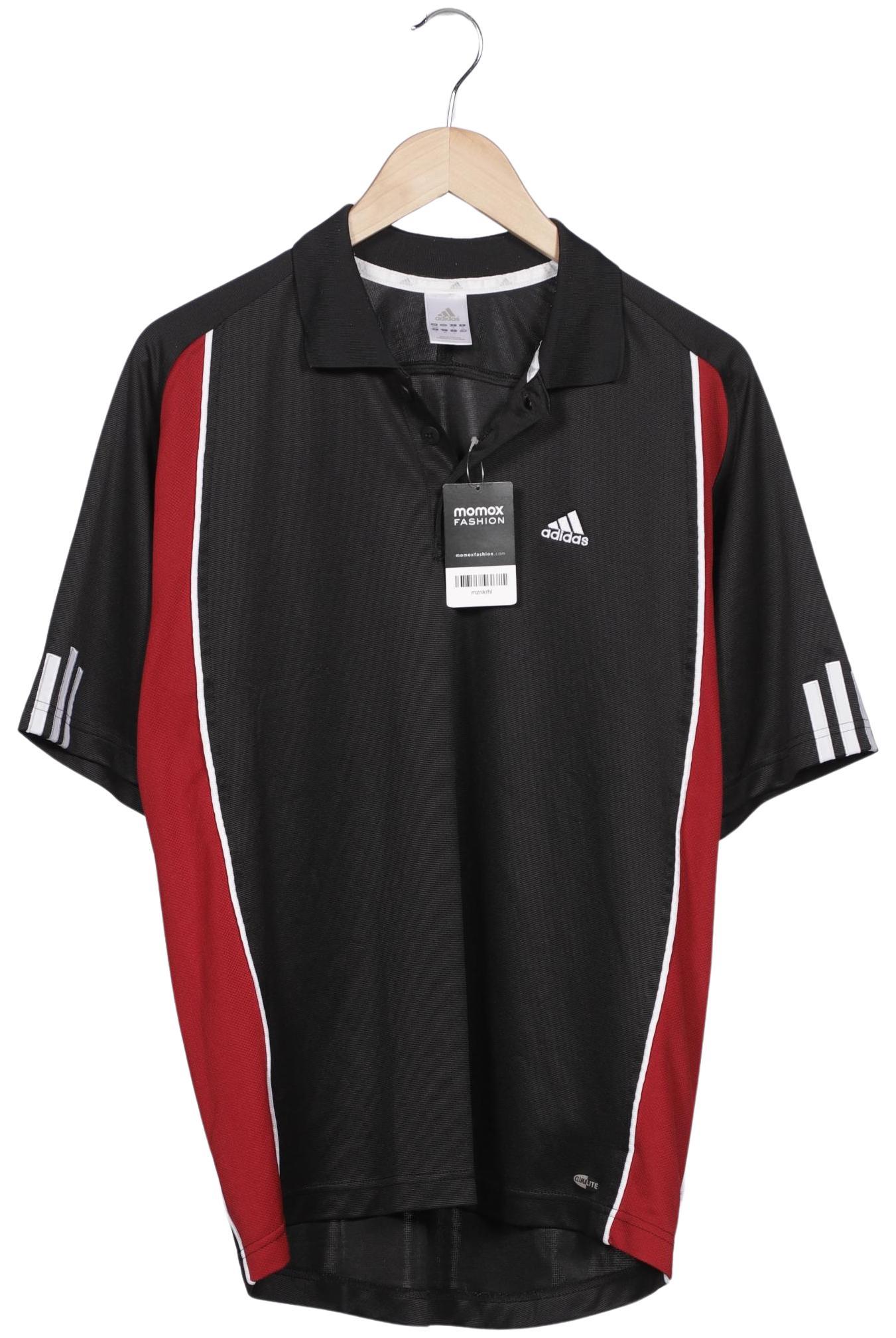 

adidas Herren Poloshirt, schwarz, Gr. 46
