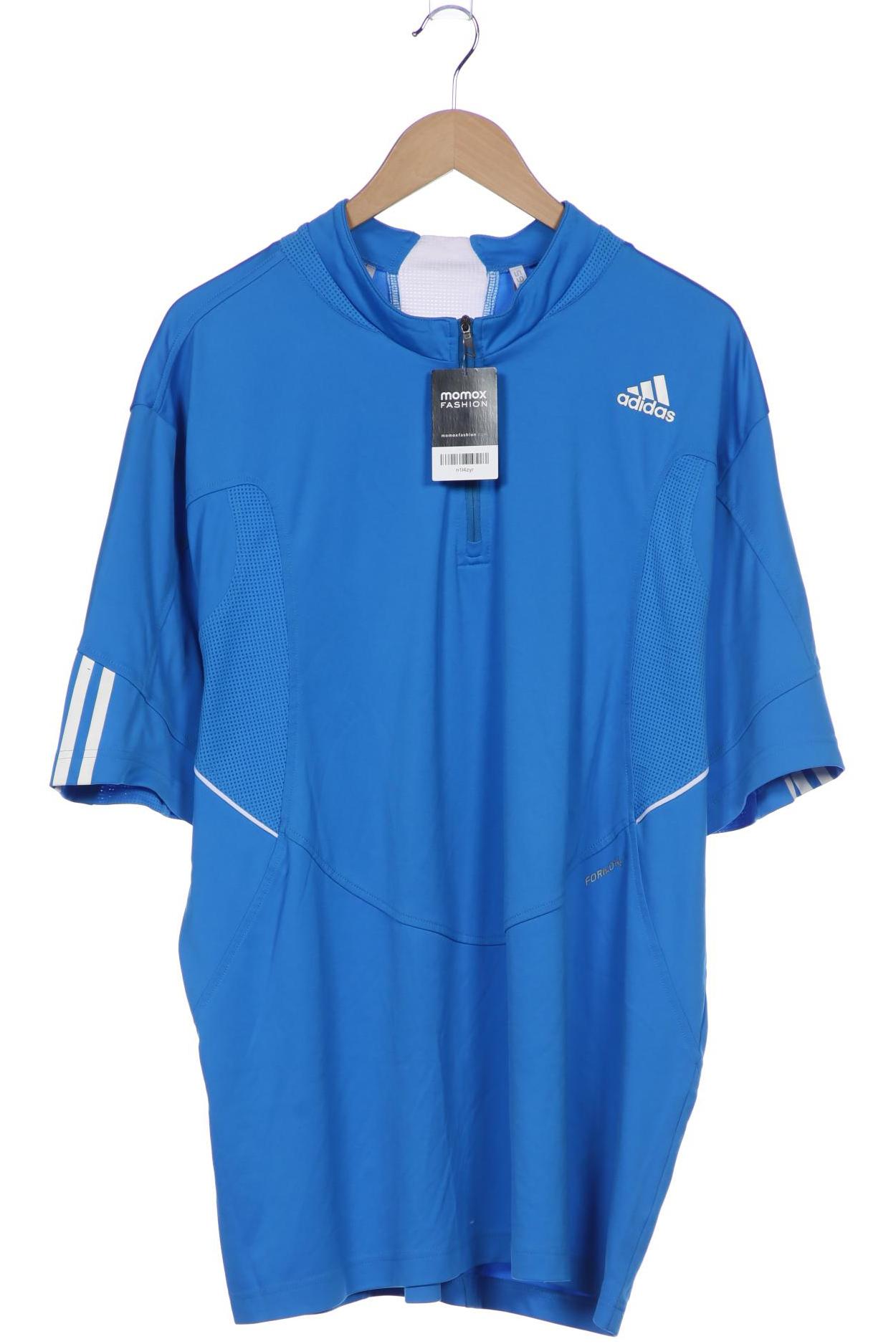 

adidas Herren Poloshirt, blau, Gr. 56