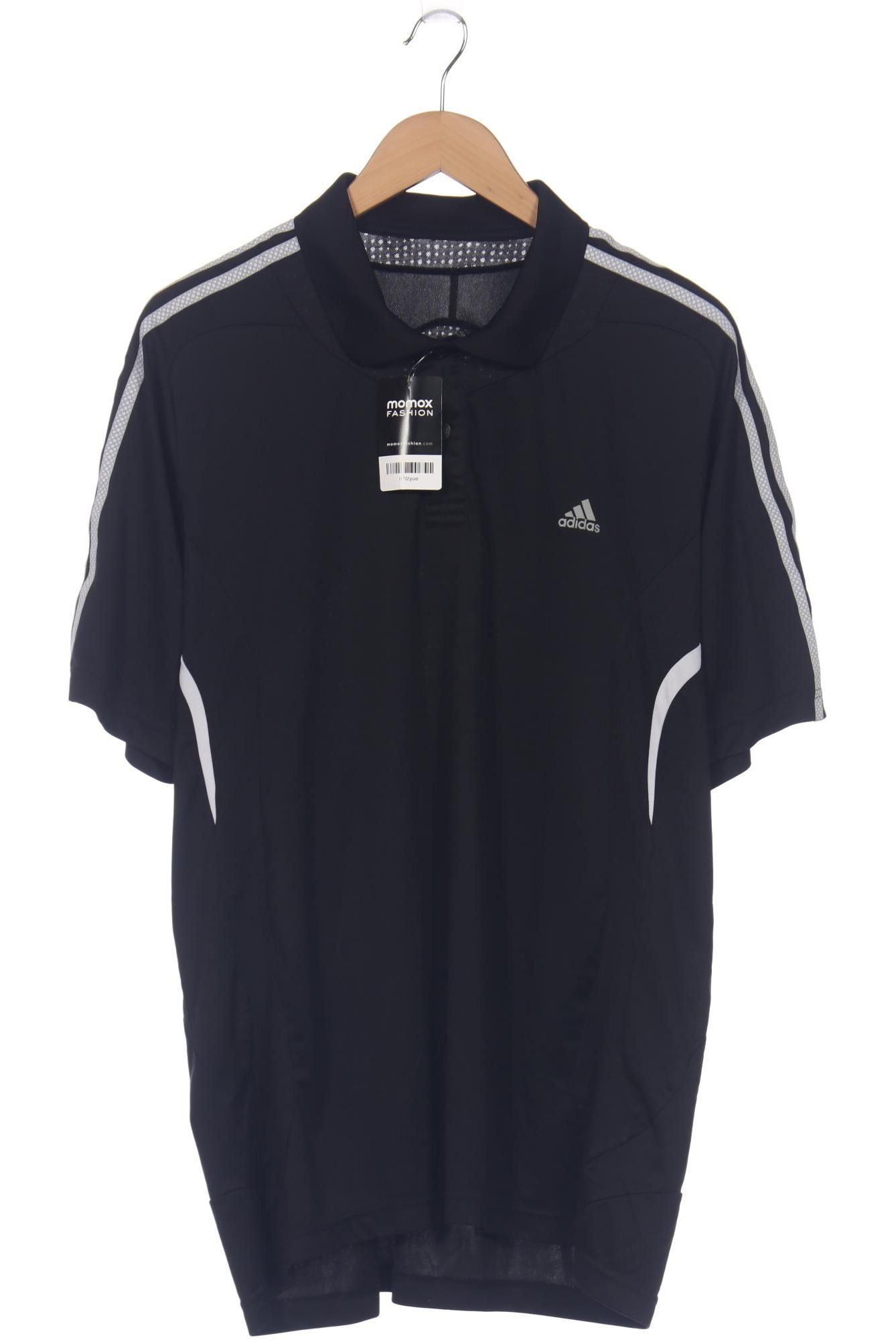 

adidas Herren Poloshirt, schwarz, Gr. 56