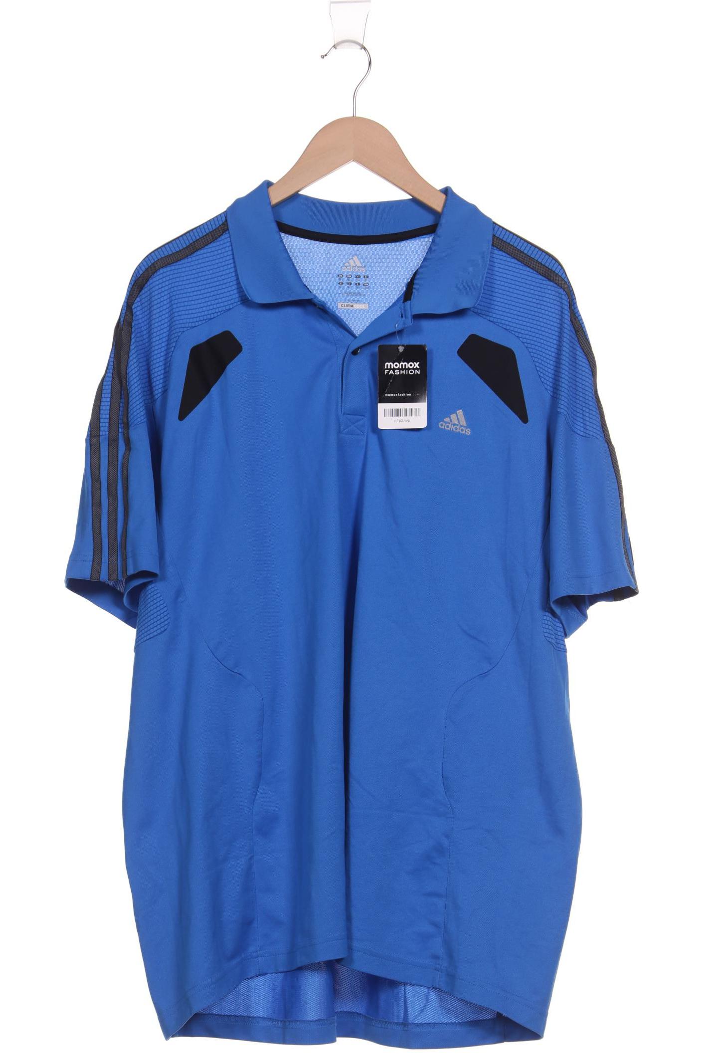 

adidas Herren Poloshirt, blau, Gr. 56