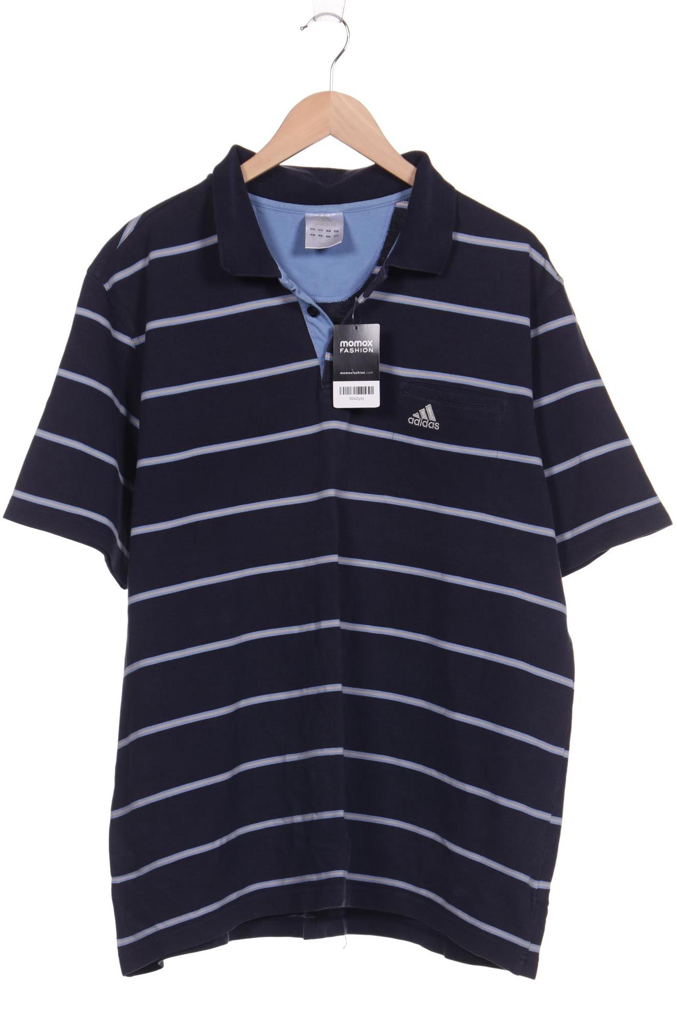 

adidas Herren Poloshirt, marineblau, Gr. 56