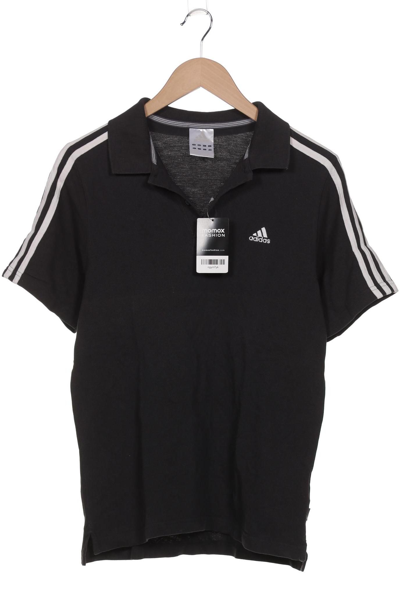 

adidas Herren Poloshirt, schwarz, Gr. 46