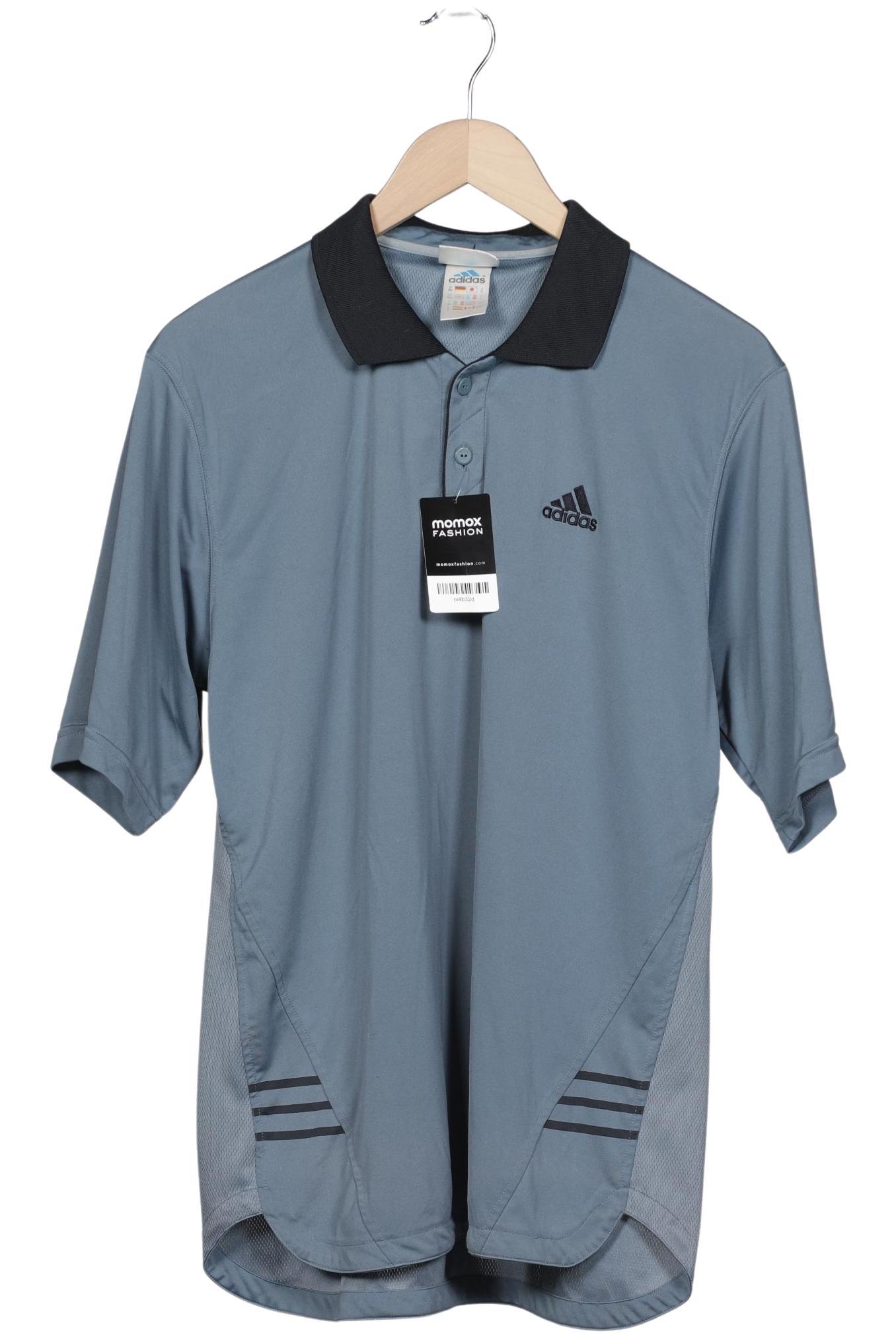 

adidas Herren Poloshirt, blau, Gr. 50