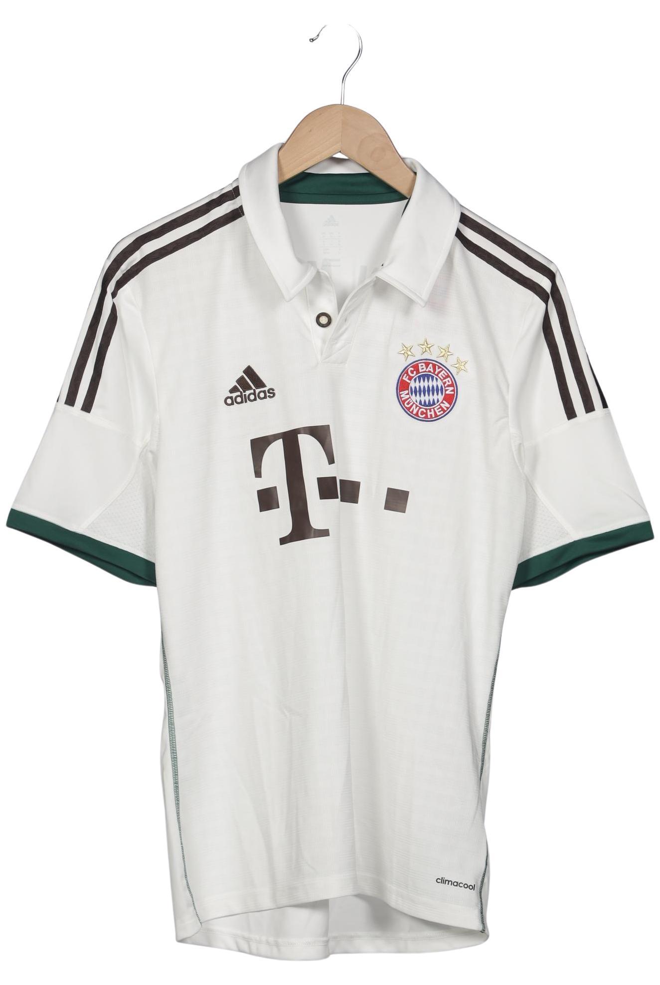 

adidas Herren Poloshirt, weiß, Gr. 48