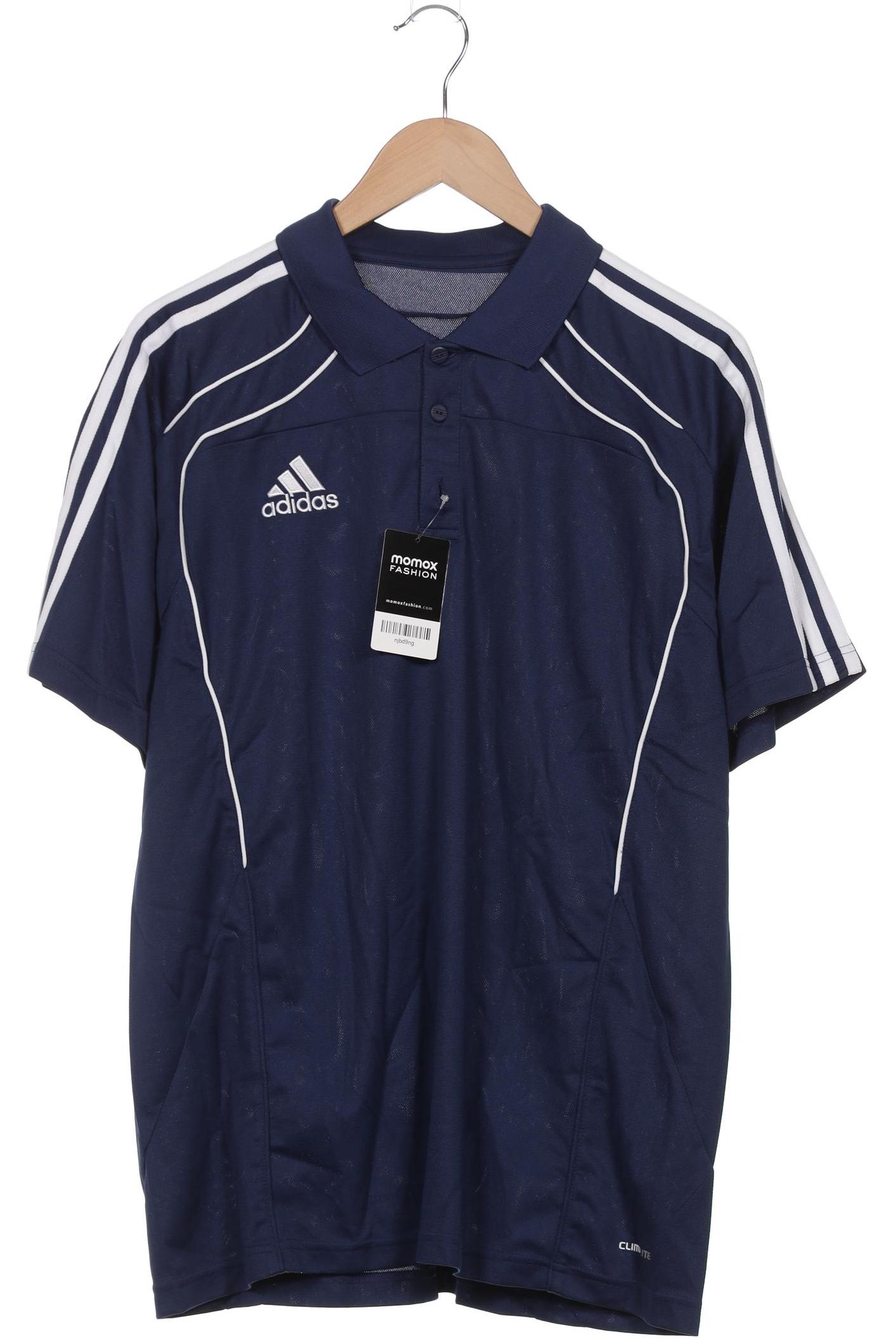 

adidas Herren Poloshirt, marineblau, Gr. 52