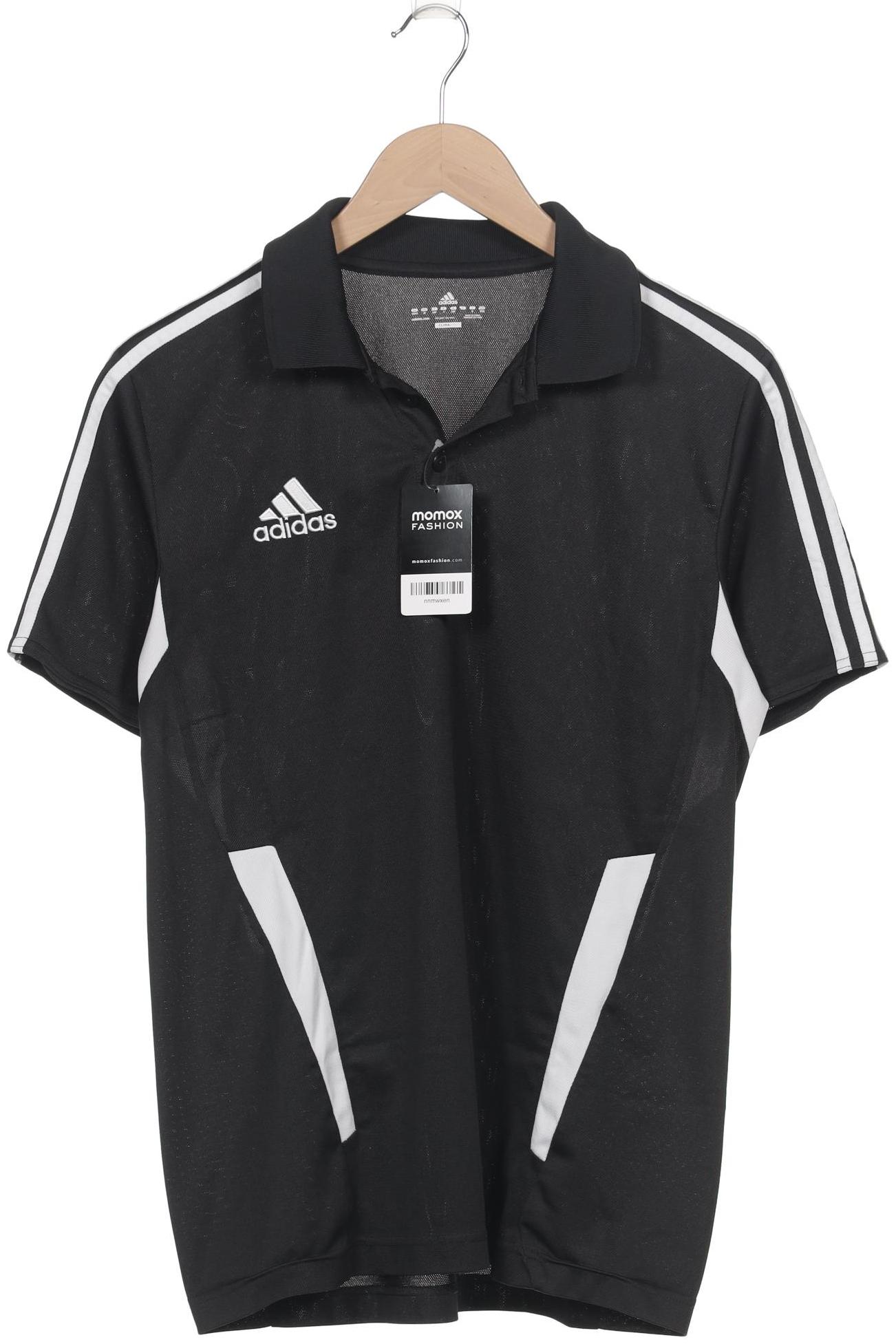 

adidas Herren Poloshirt, schwarz, Gr. 46