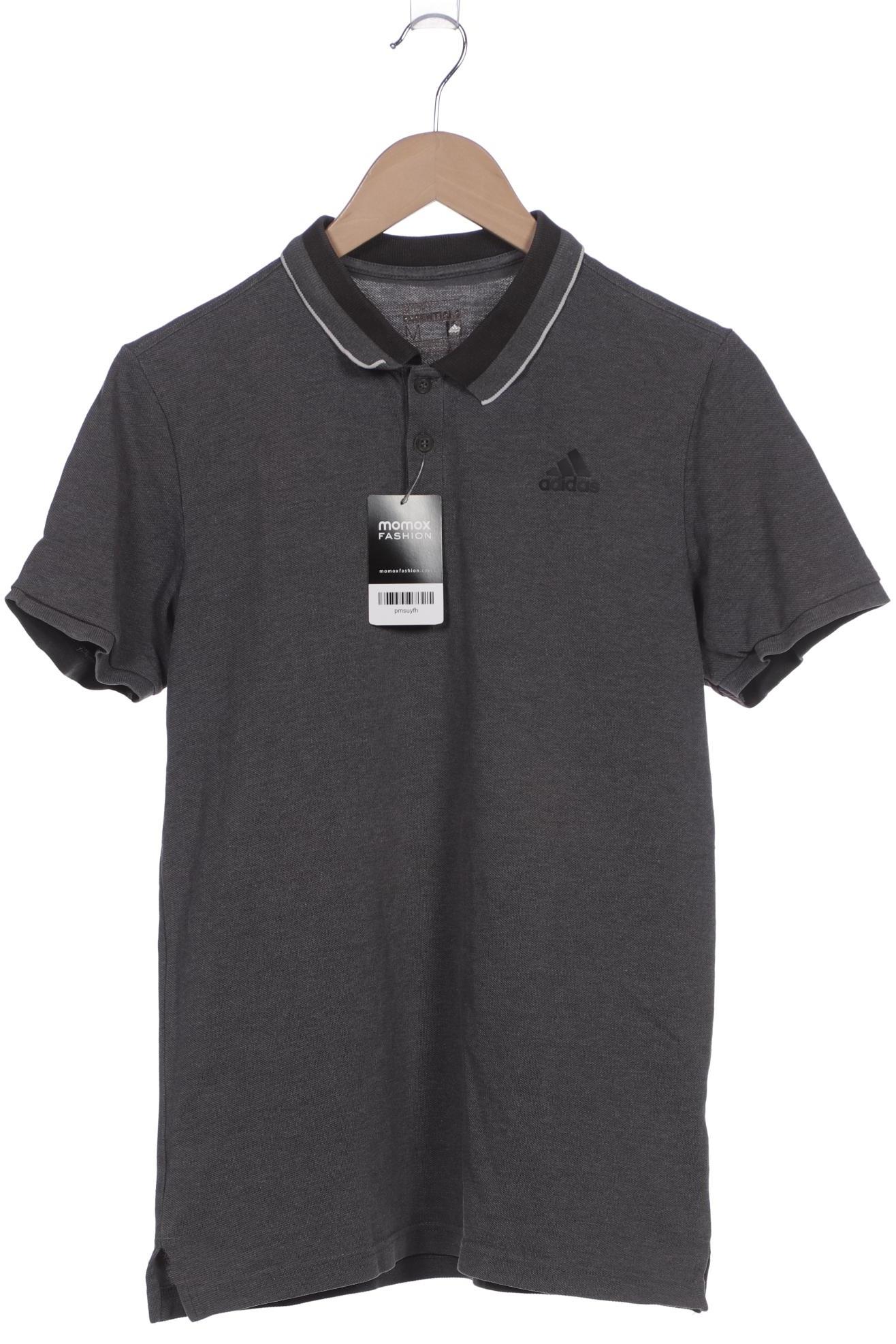 

adidas Herren Poloshirt, grau, Gr. 48