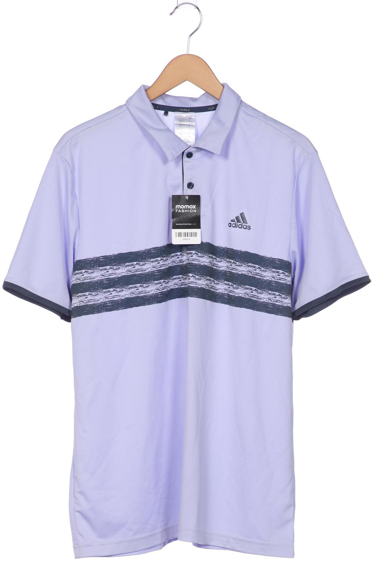

adidas Herren Poloshirt, flieder, Gr. 52