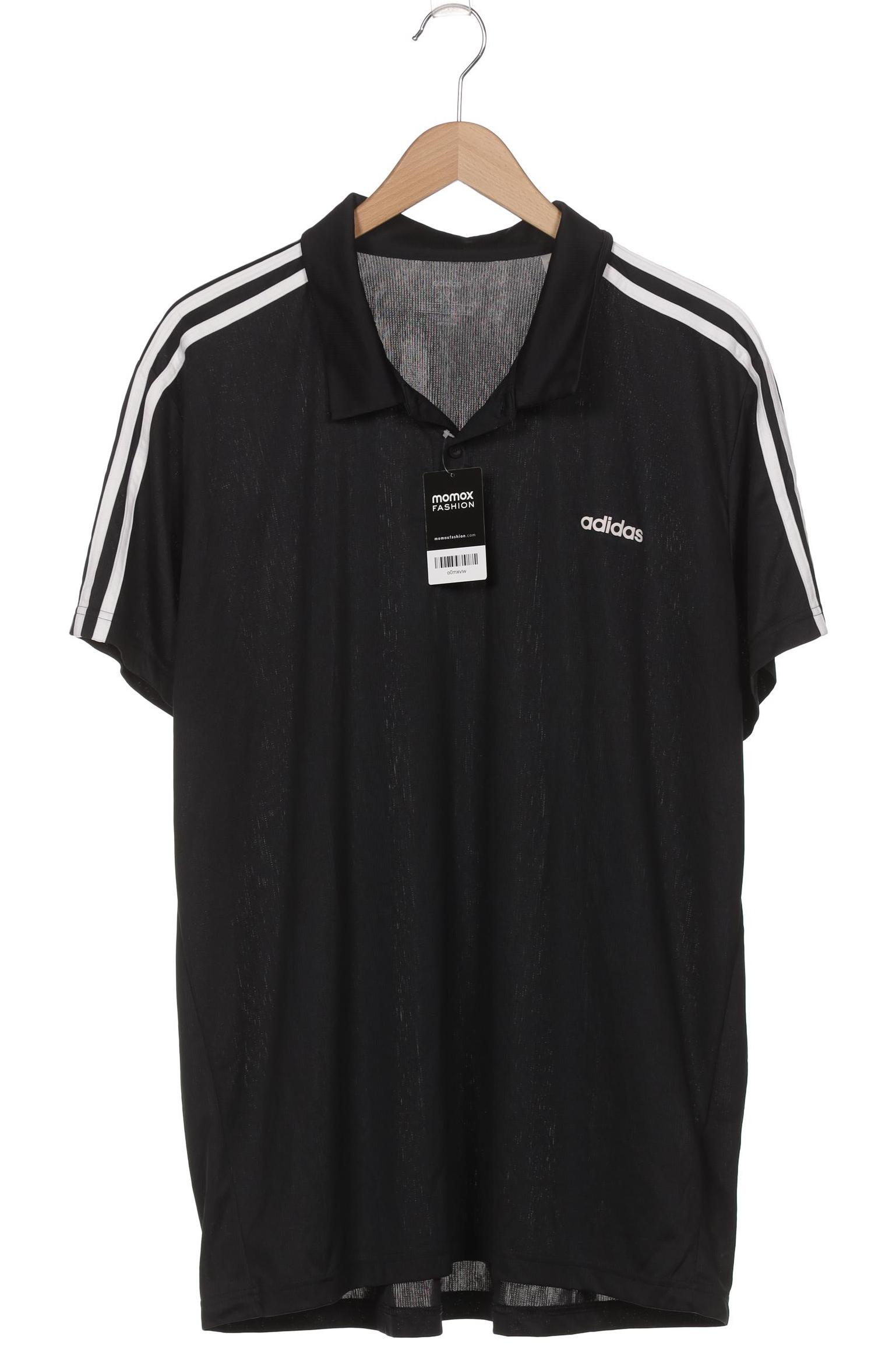 

adidas Herren Poloshirt, schwarz, Gr. 56