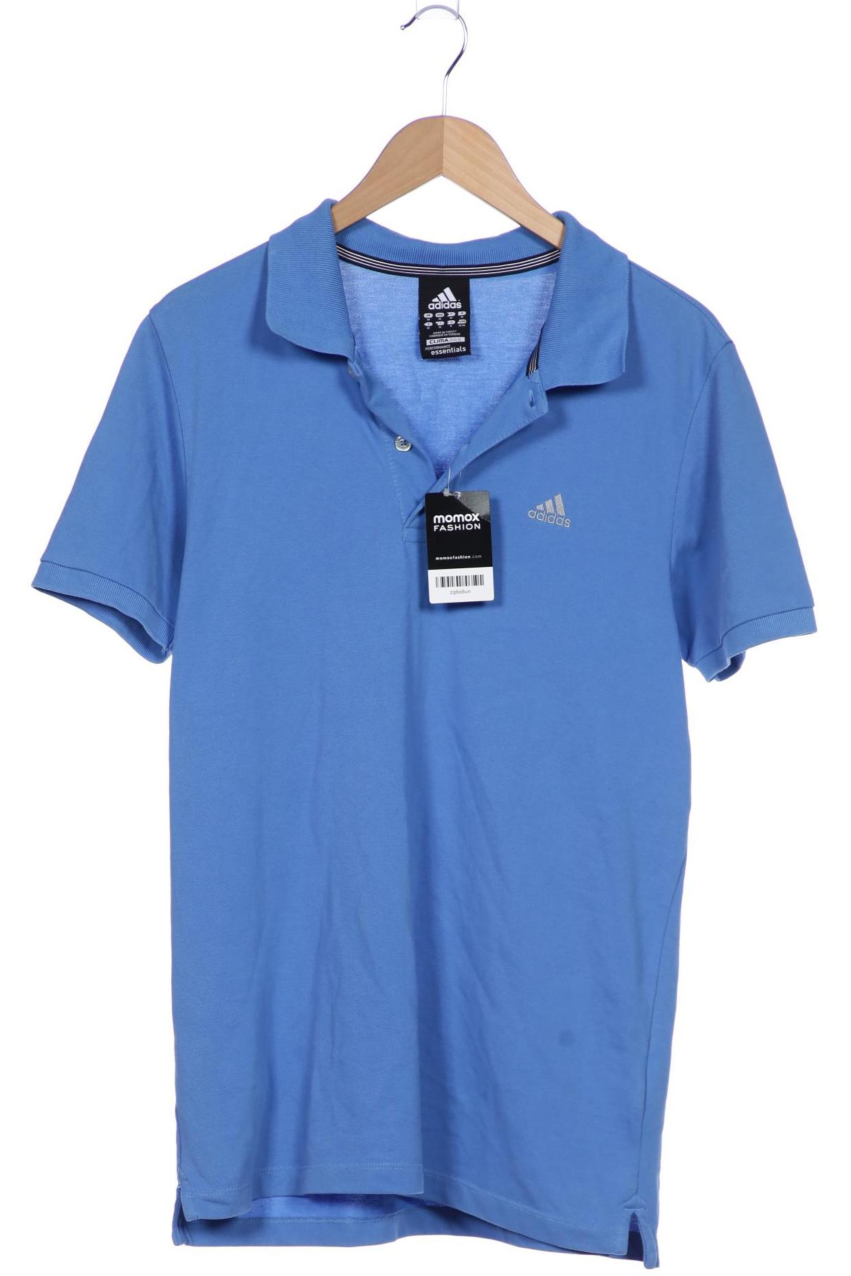 

adidas Herren Poloshirt, blau, Gr. 48