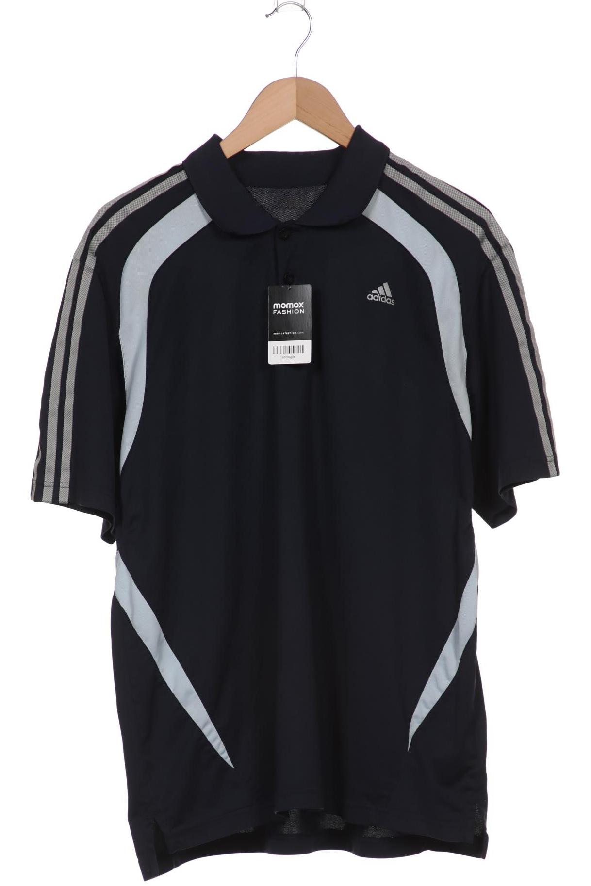 

adidas Herren Poloshirt, marineblau, Gr. 54