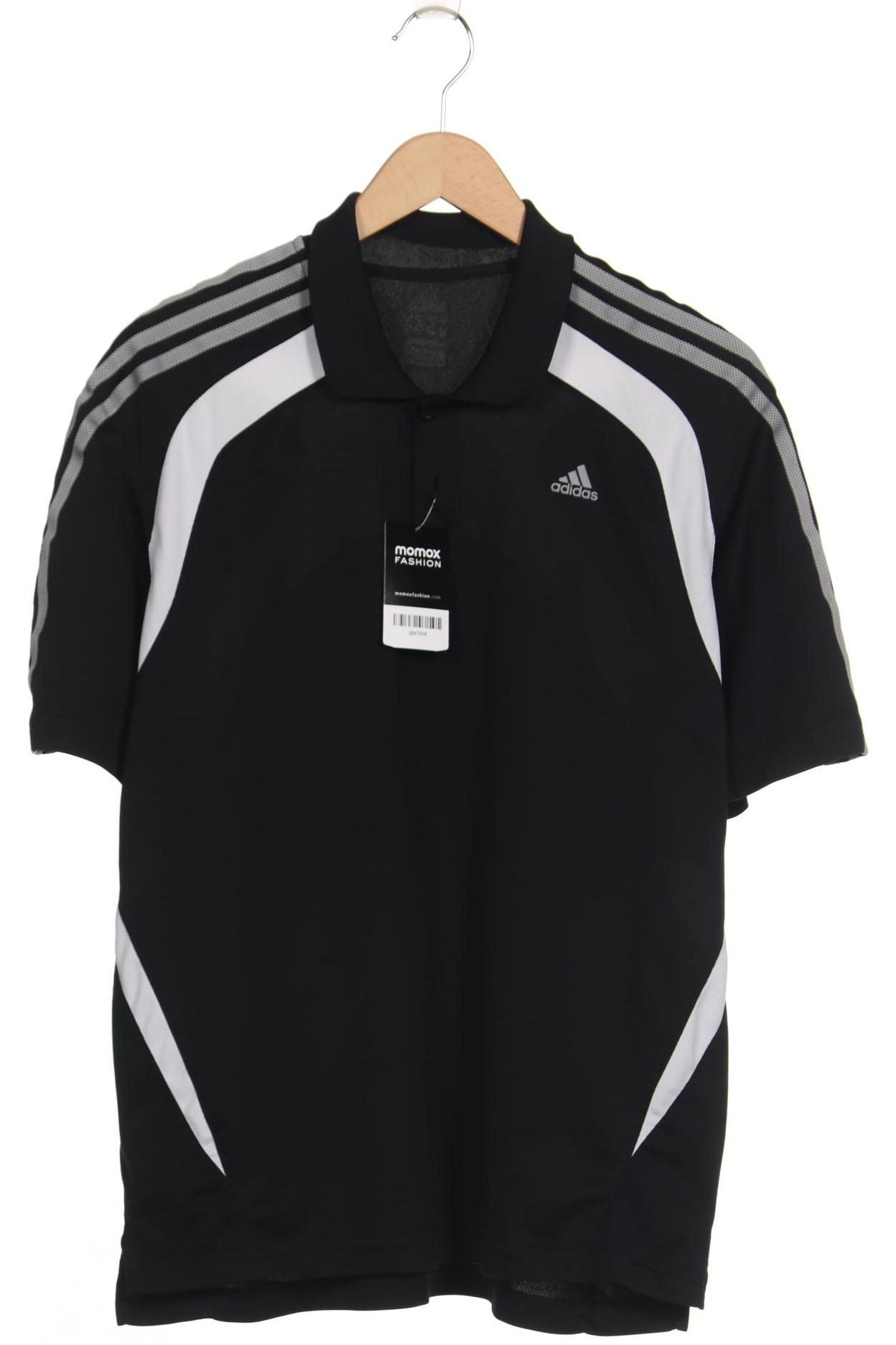 

adidas Herren Poloshirt, schwarz, Gr. 52