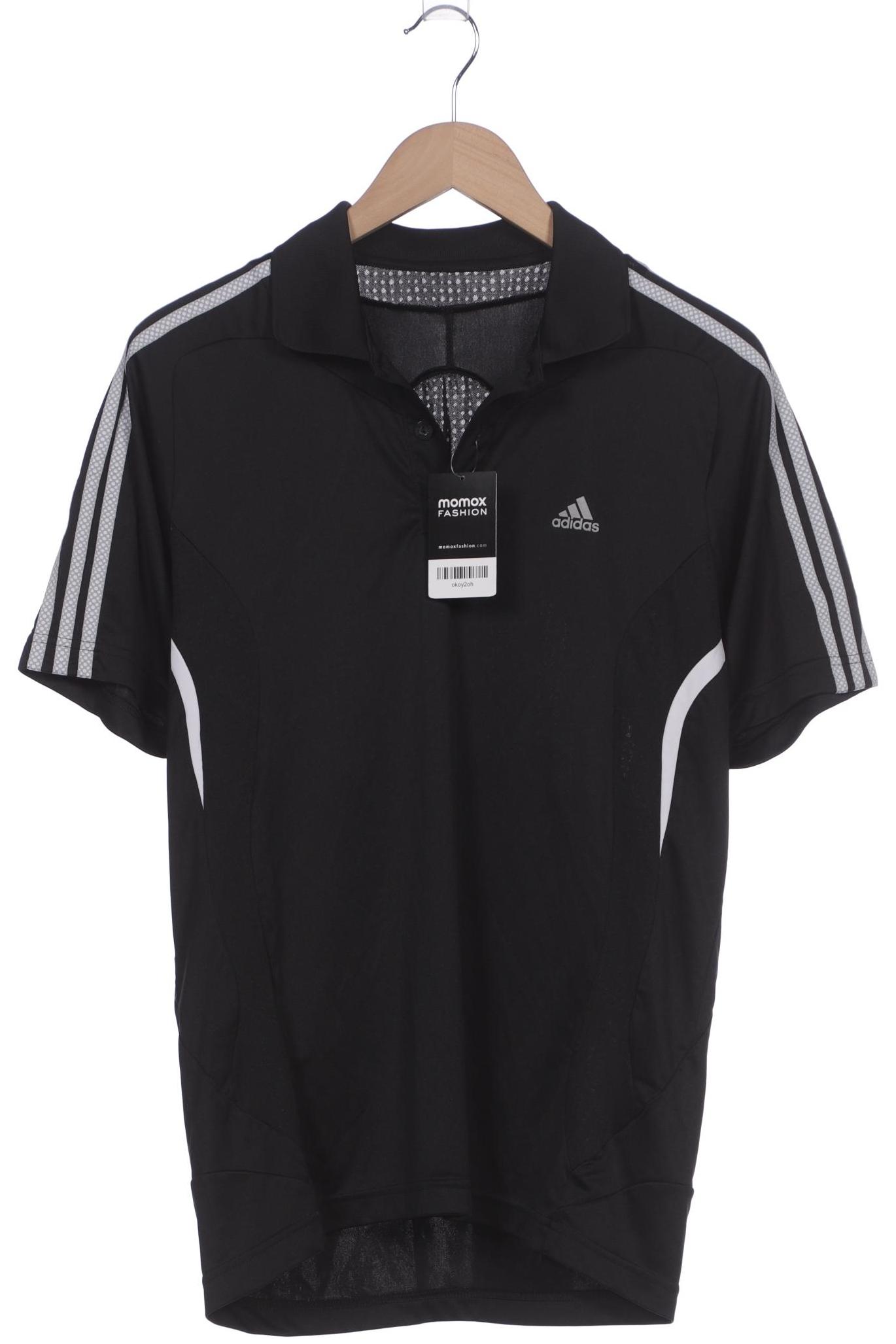 

adidas Herren Poloshirt, schwarz, Gr. 48