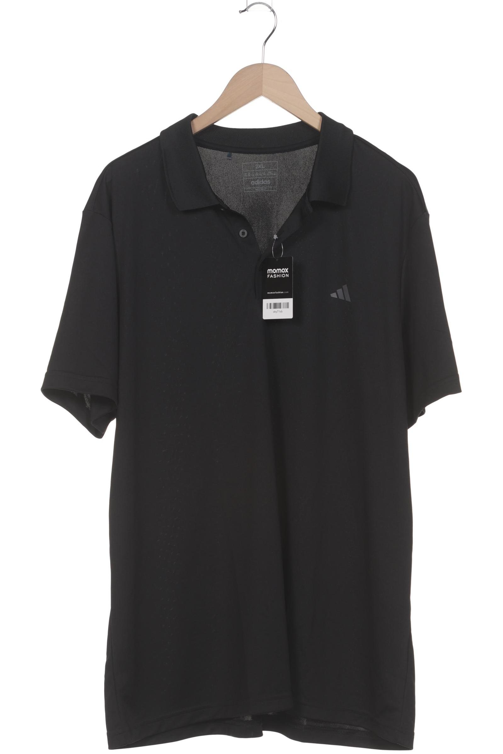 

adidas Herren Poloshirt, schwarz, Gr. 56