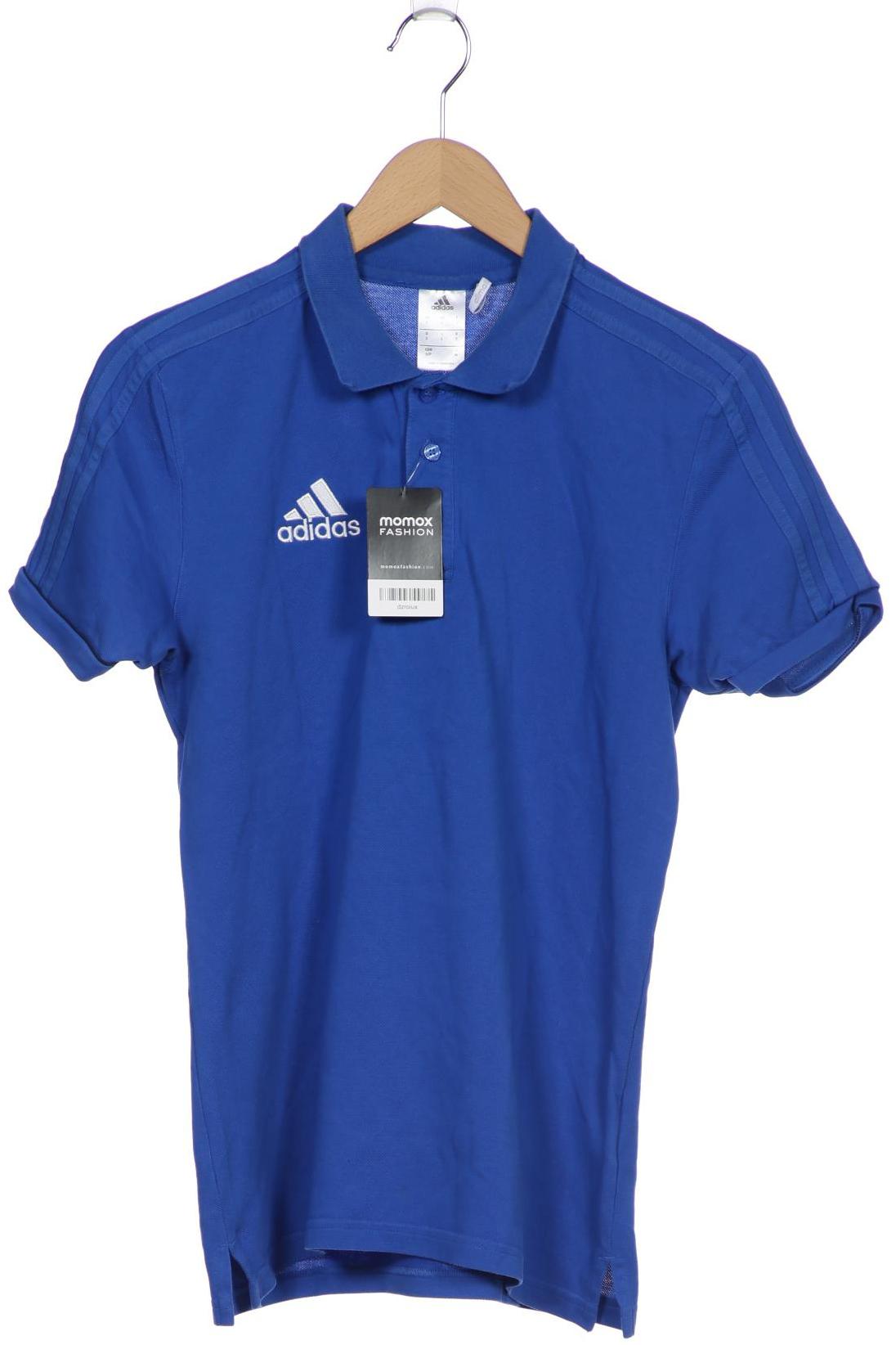 

adidas Herren Poloshirt, blau, Gr. 46
