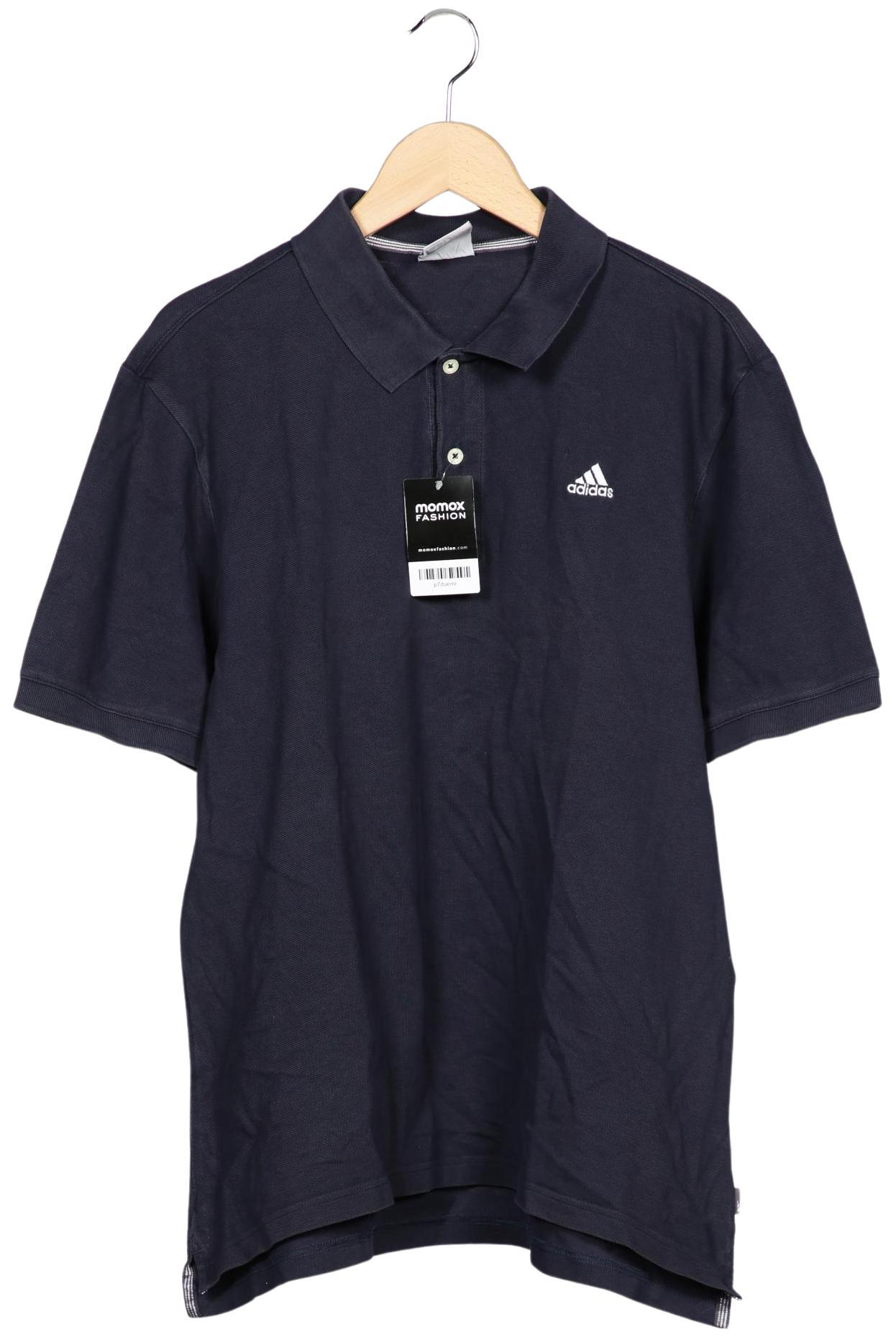 

adidas Herren Poloshirt, marineblau, Gr. 54