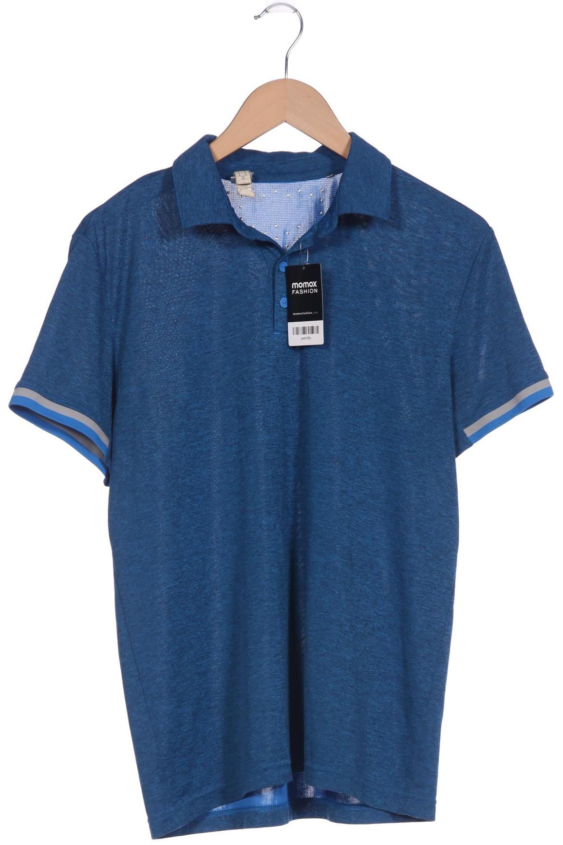 

adidas Herren Poloshirt, blau, Gr. 48