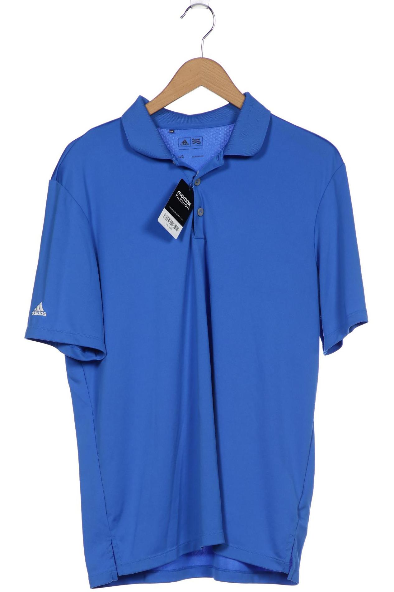 

adidas Herren Poloshirt, blau, Gr. 52