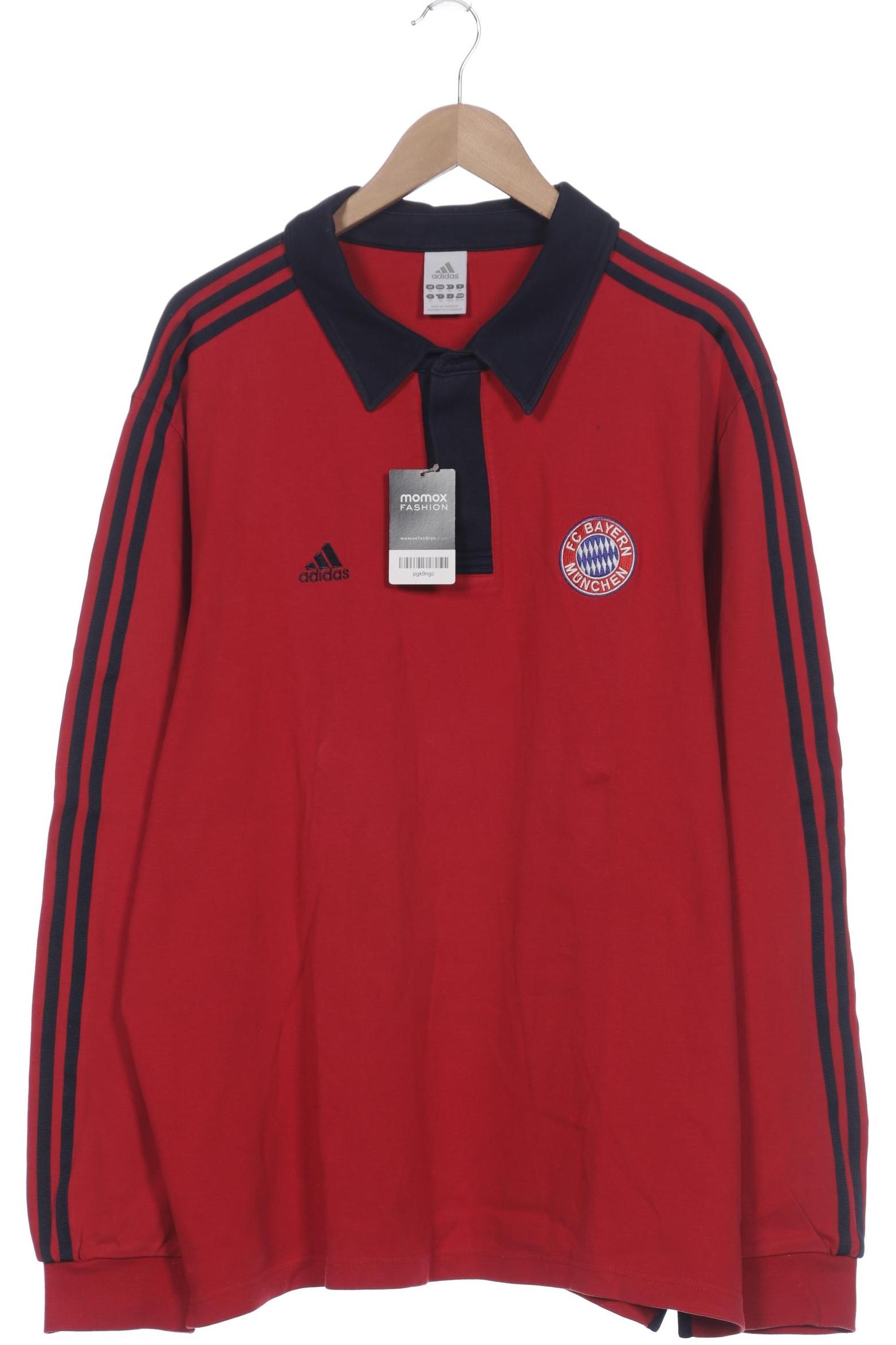 

adidas Herren Poloshirt, rot, Gr. 54