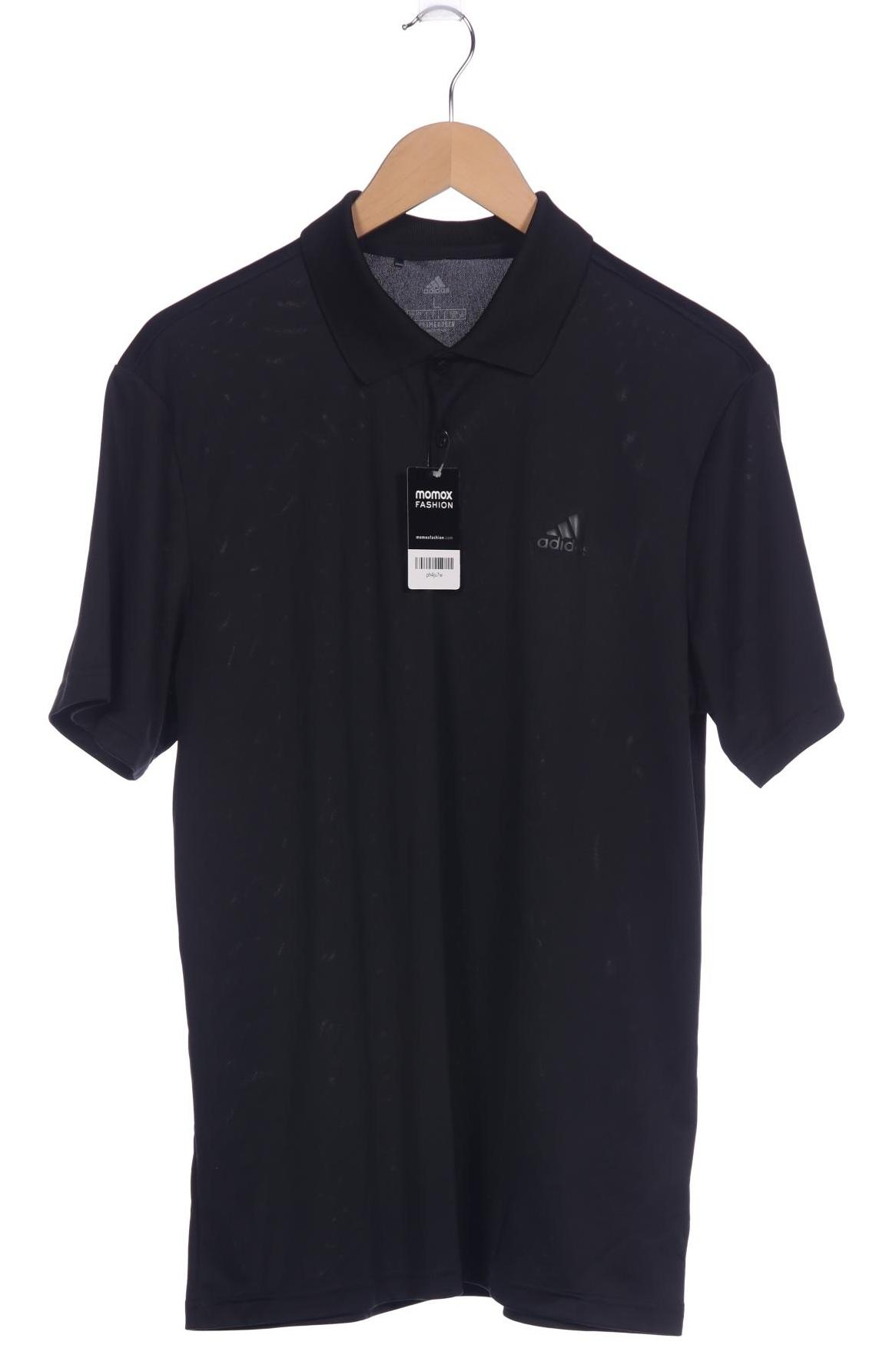 

adidas Herren Poloshirt, schwarz, Gr. 52