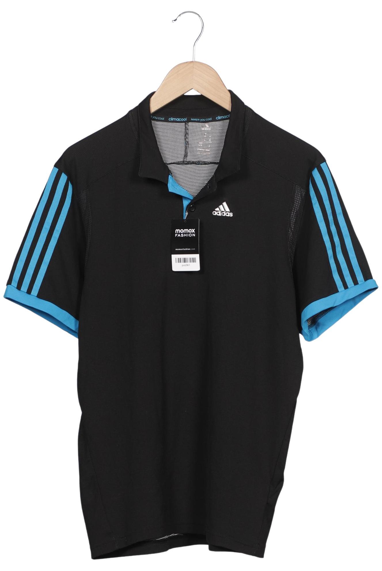 

adidas Herren Poloshirt, schwarz, Gr. 48