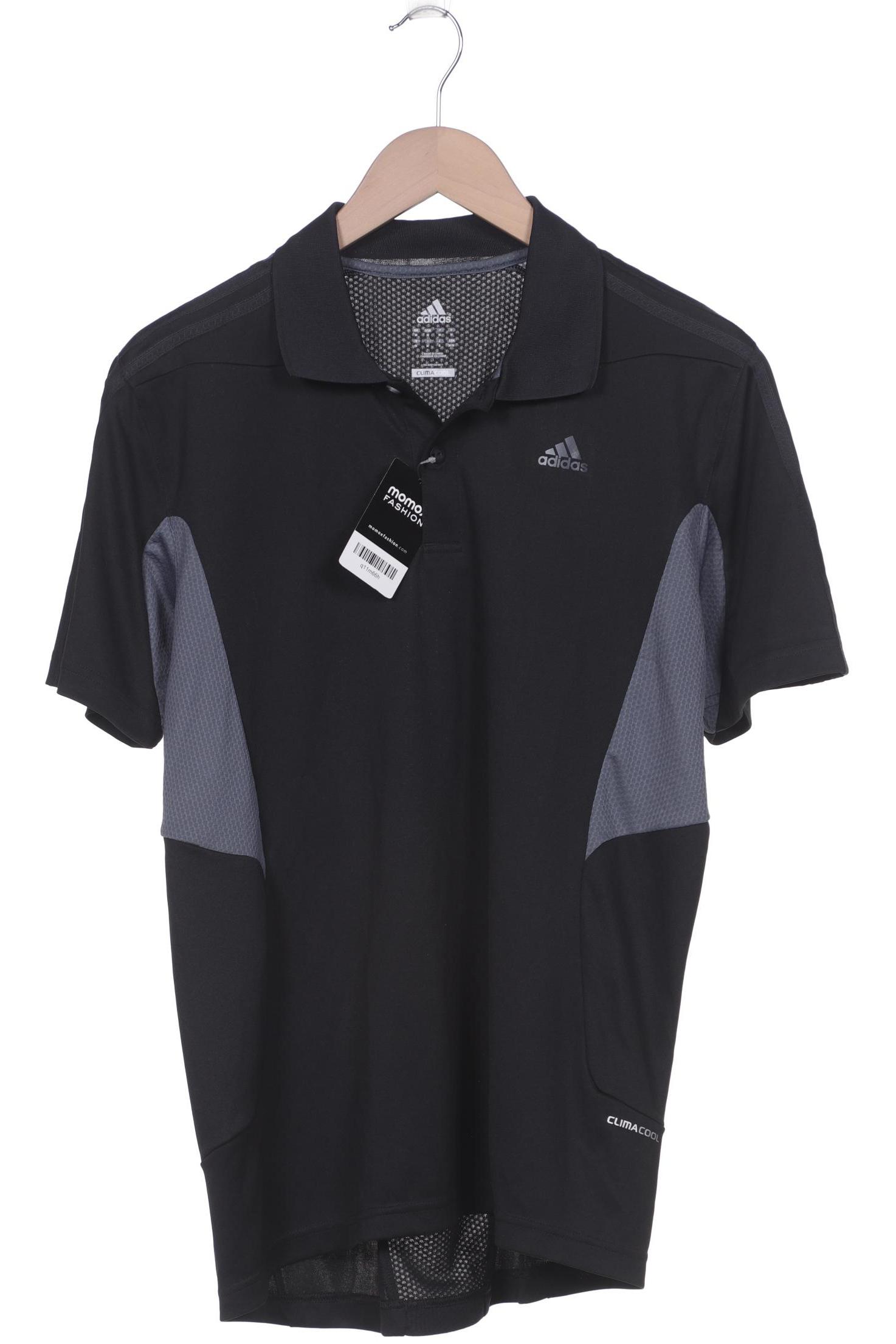 

adidas Herren Poloshirt, schwarz