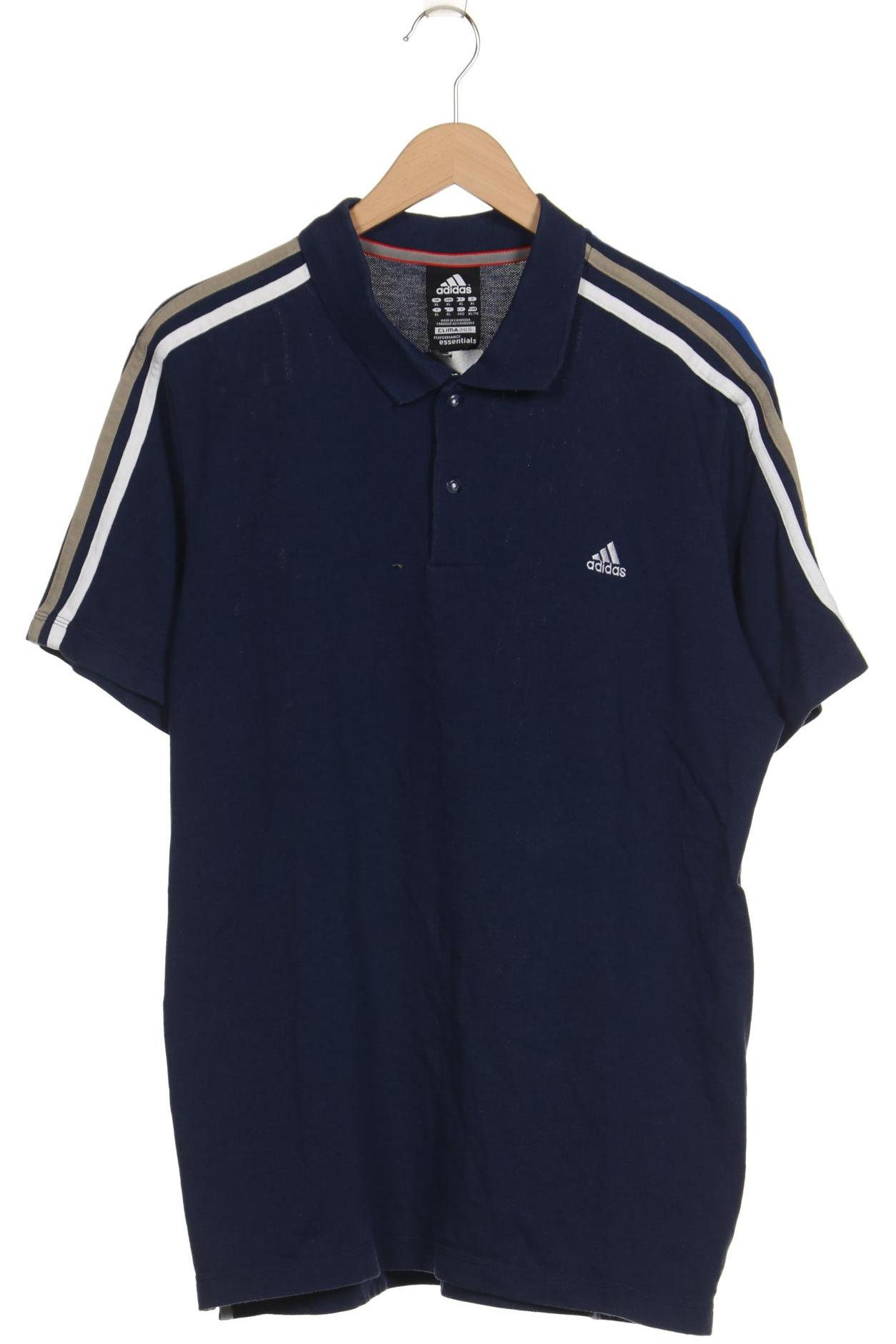 

adidas Herren Poloshirt, marineblau, Gr. 54