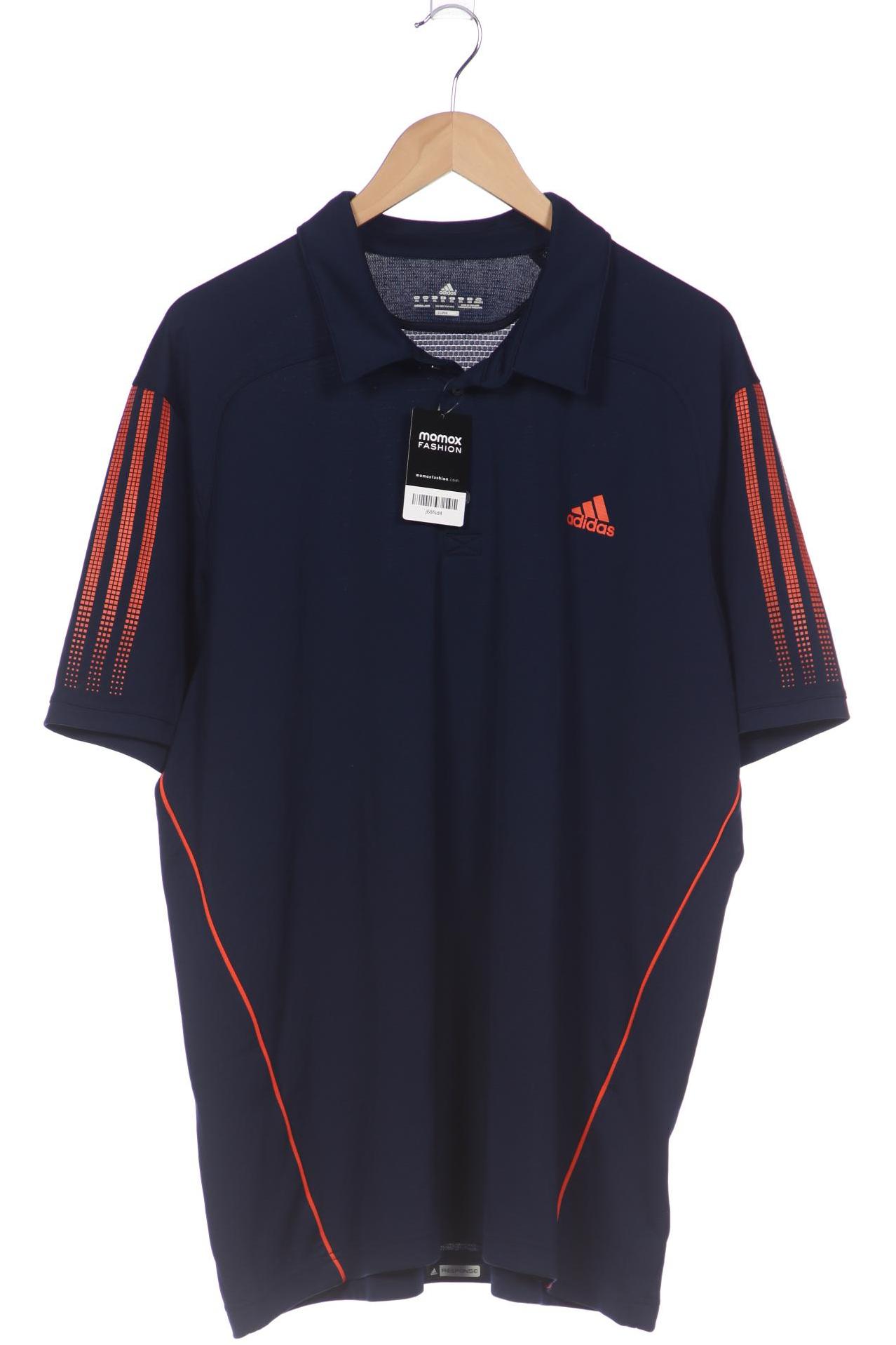 

adidas Herren Poloshirt, marineblau, Gr. 56