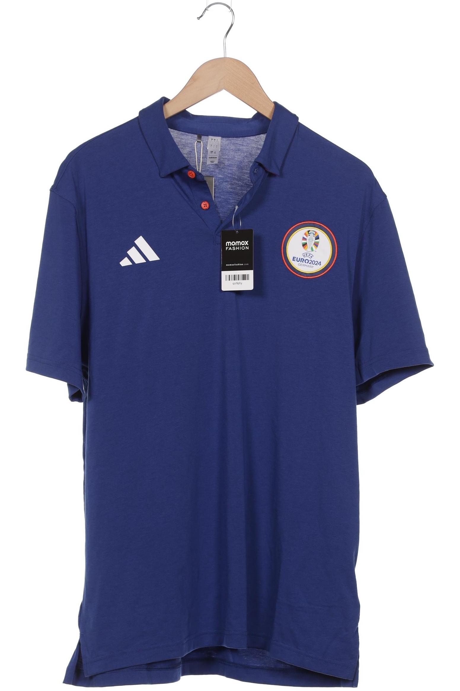 

adidas Herren Poloshirt, blau, Gr. 52