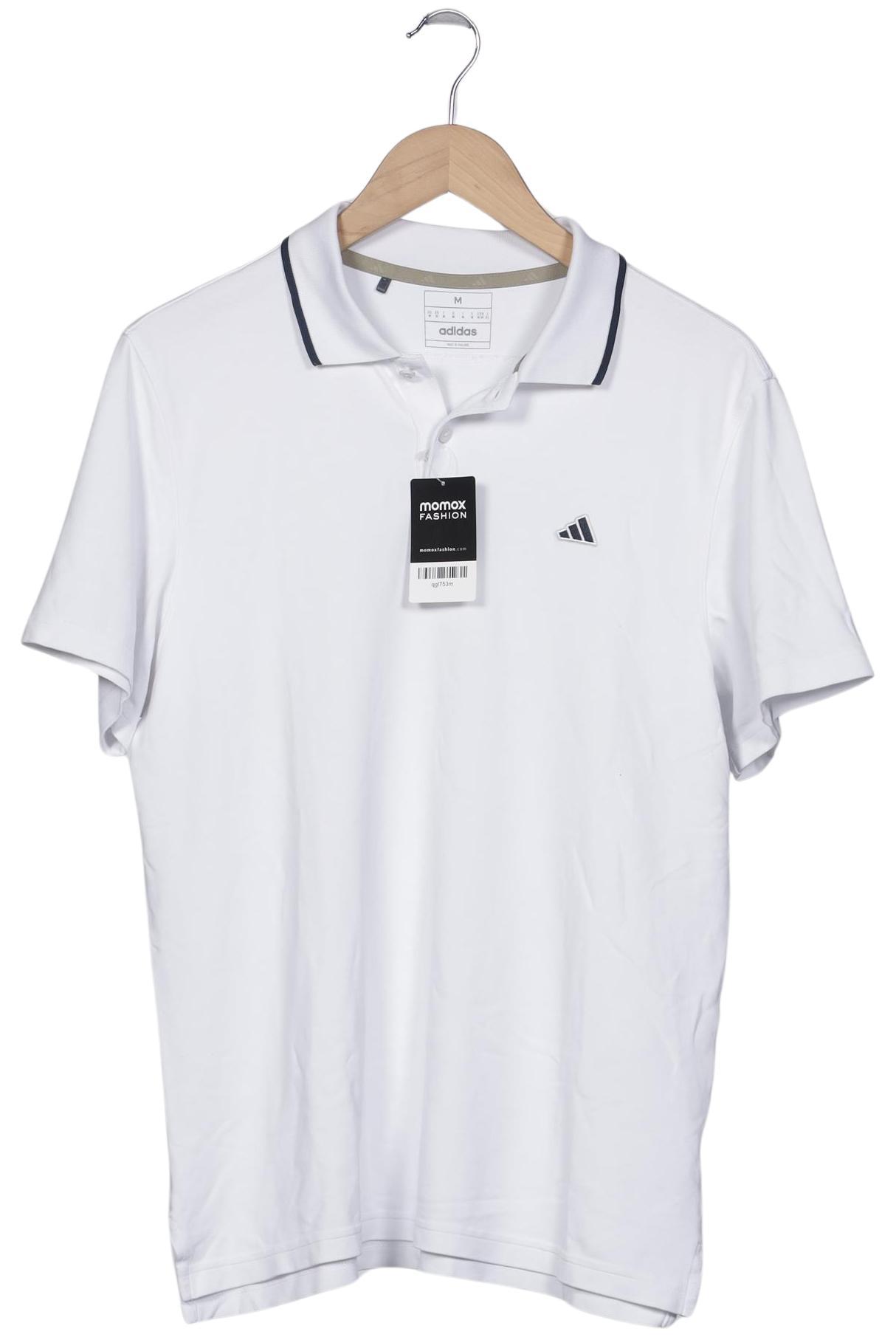 

adidas Herren Poloshirt, weiß, Gr. 48