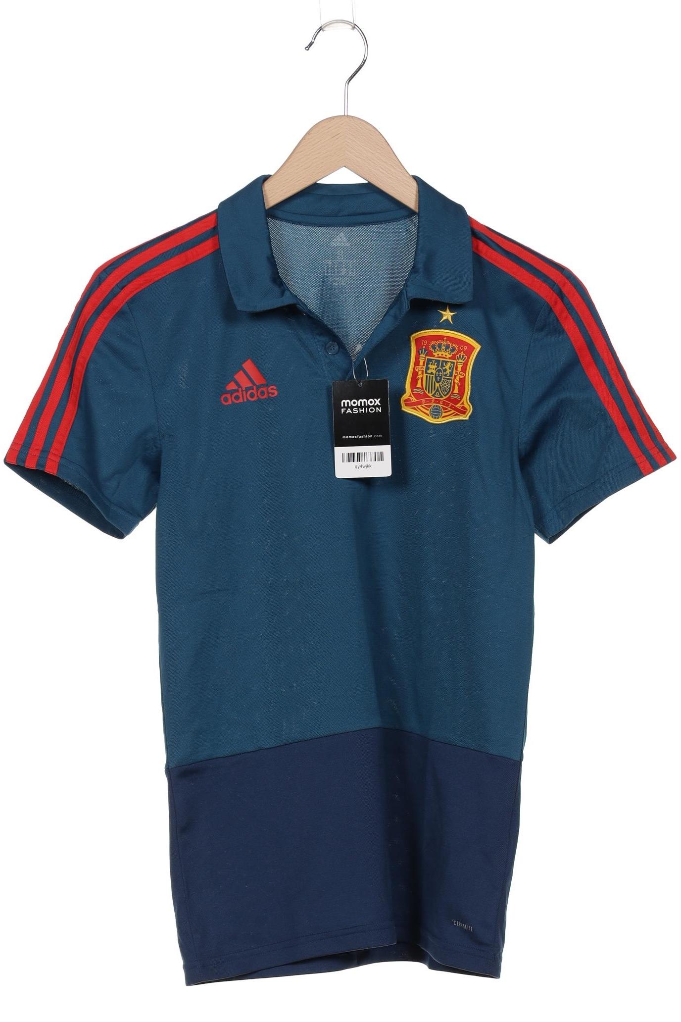 

adidas Herren Poloshirt, blau, Gr. 46