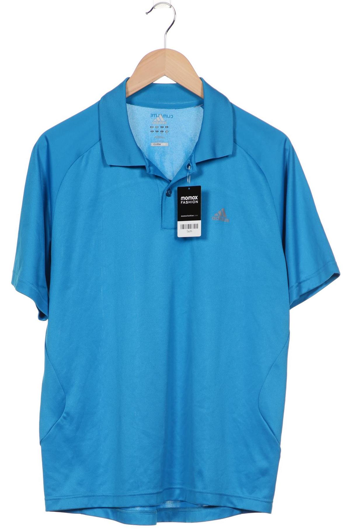 

adidas Herren Poloshirt, blau, Gr. 52