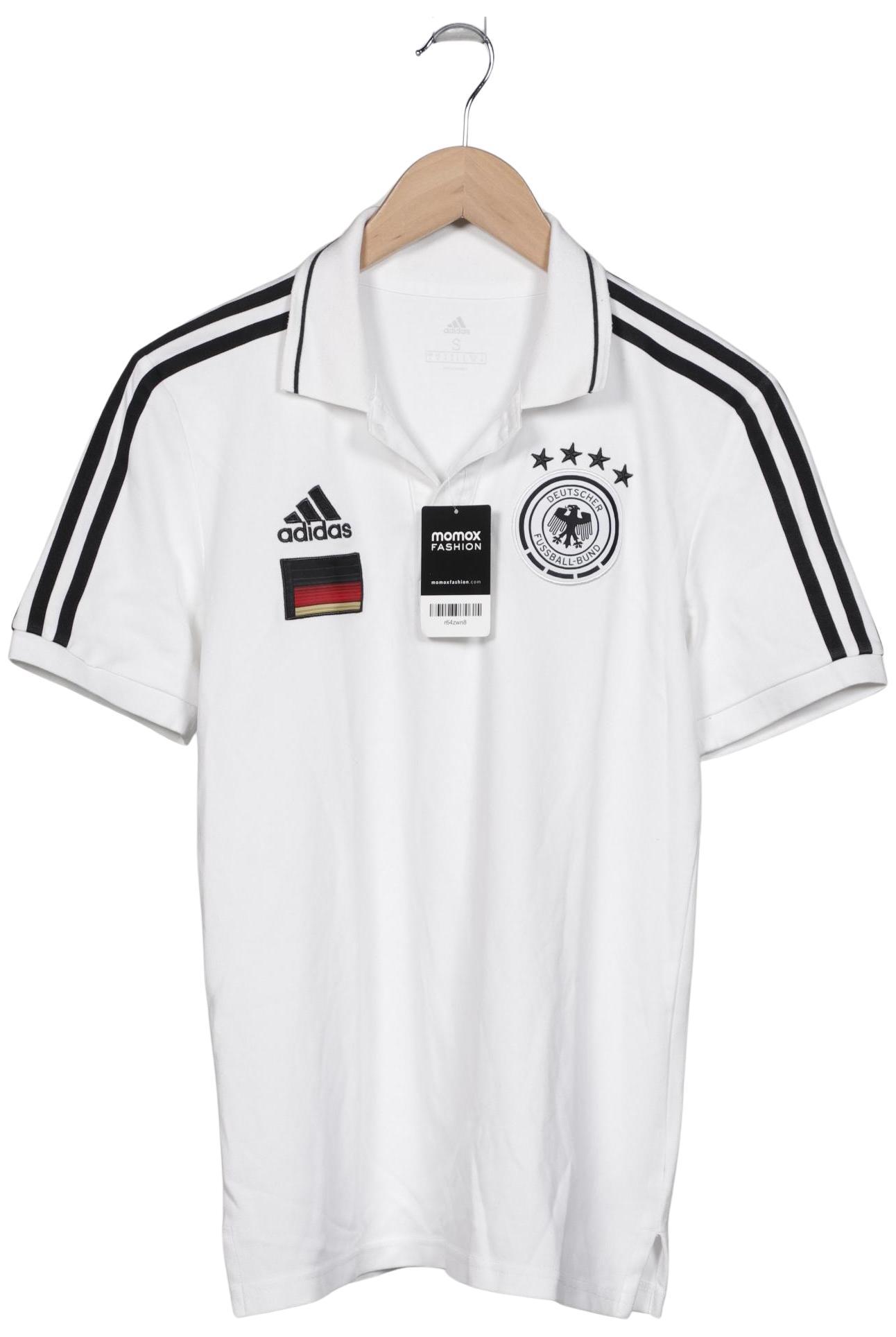 

adidas Herren Poloshirt, weiß, Gr. 46