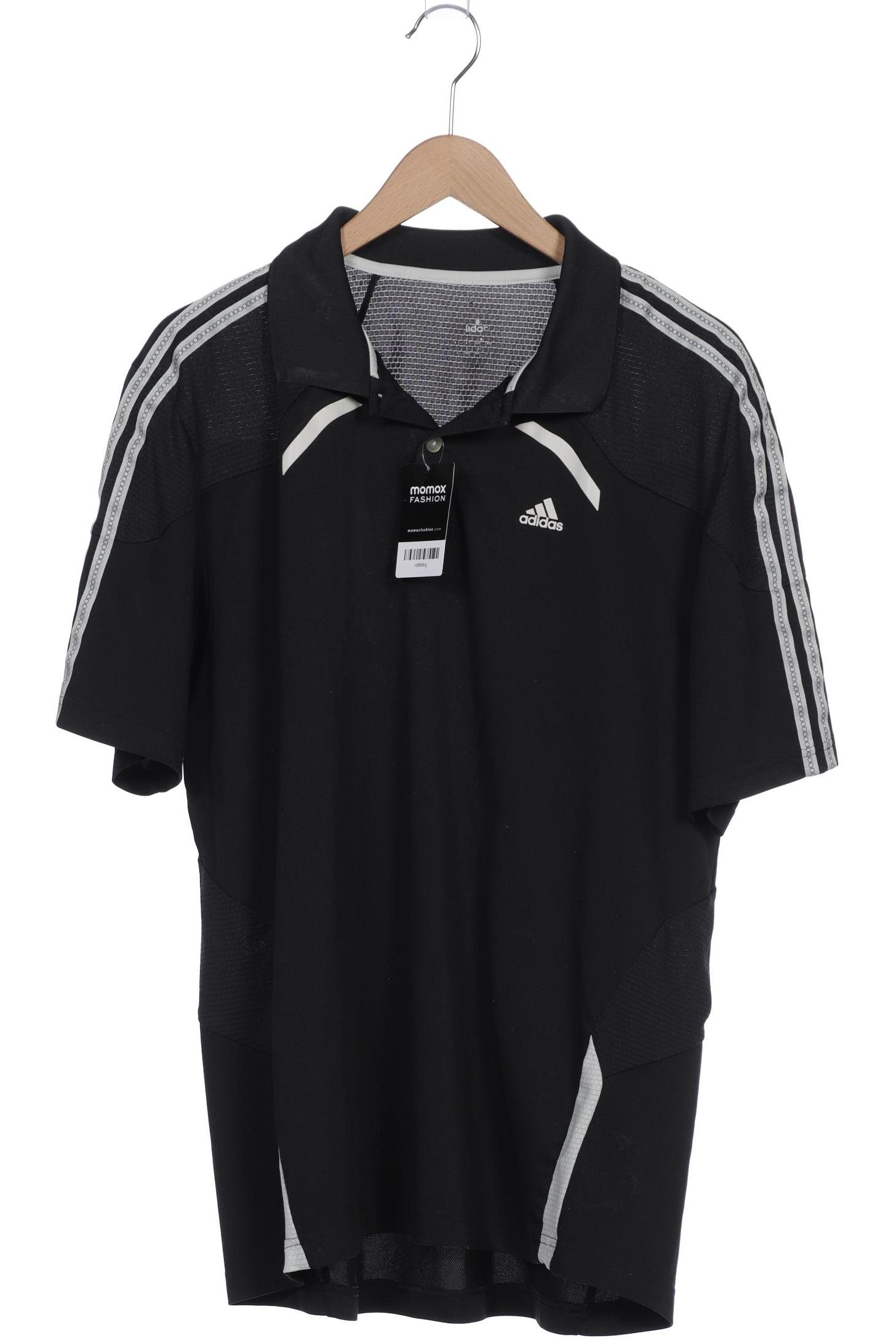 

adidas Herren Poloshirt, schwarz, Gr. 56