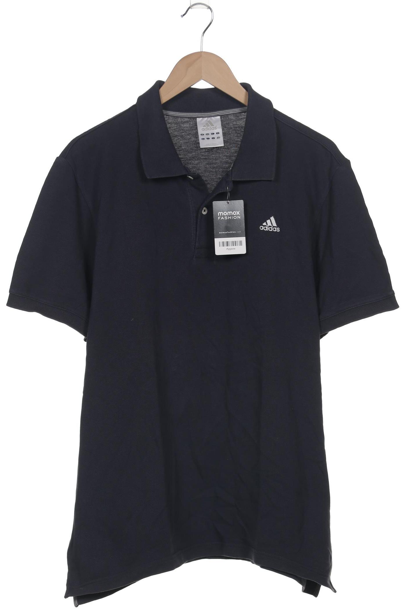 

adidas Herren Poloshirt, marineblau, Gr. 54